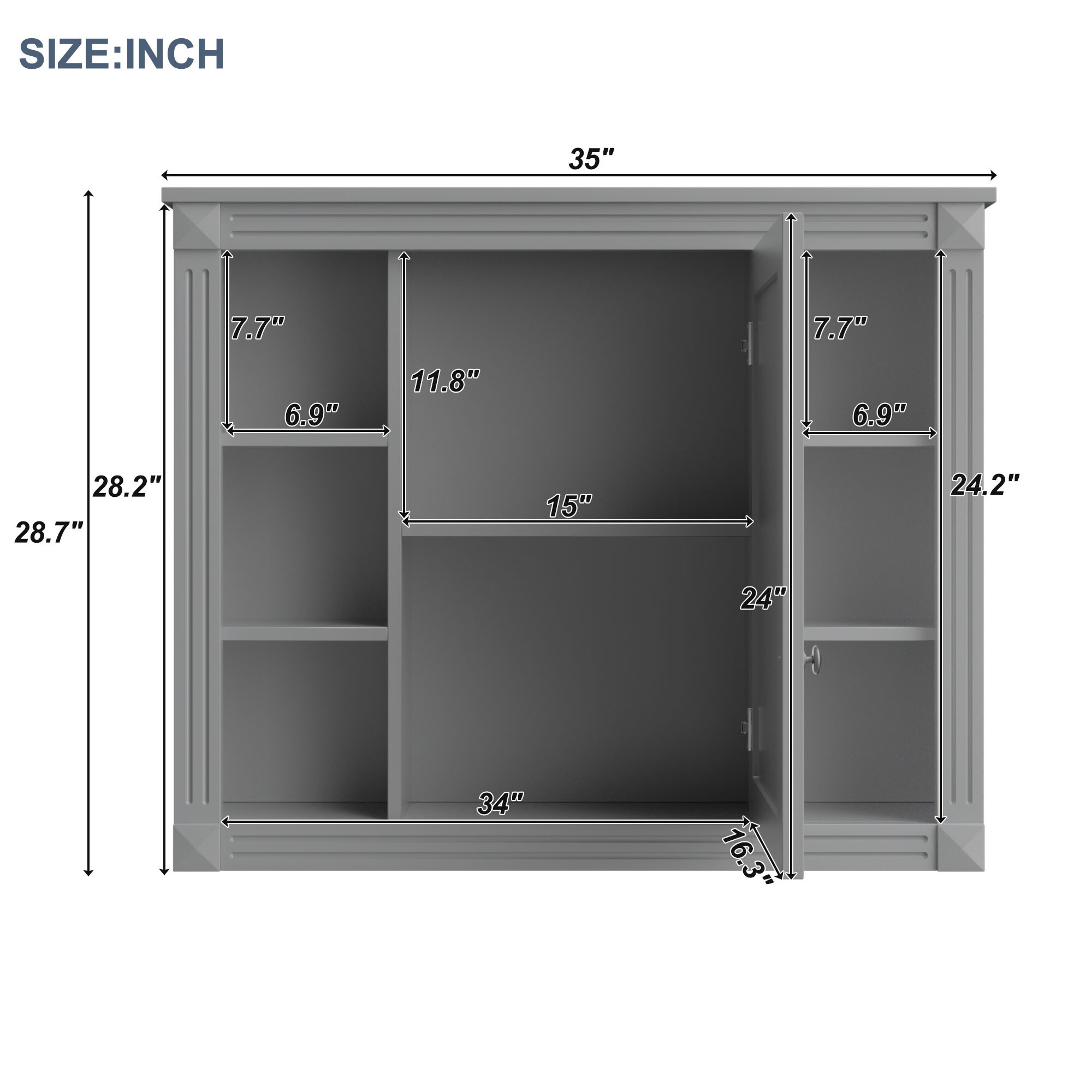AAZJ 710-MC5081AAE Bathroom-Medicine-Cabinets - View #6