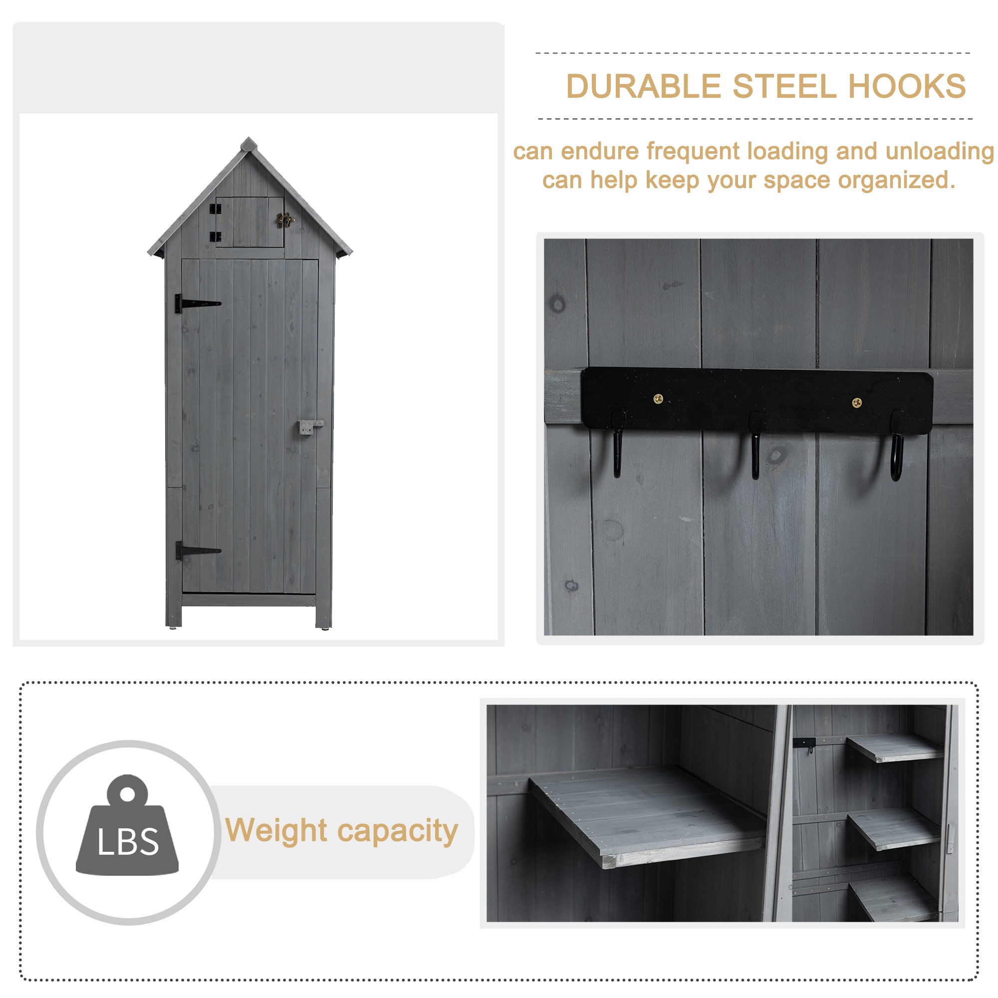 Maocao Hoom H67668 Wood-Storage-Buildings - View #9