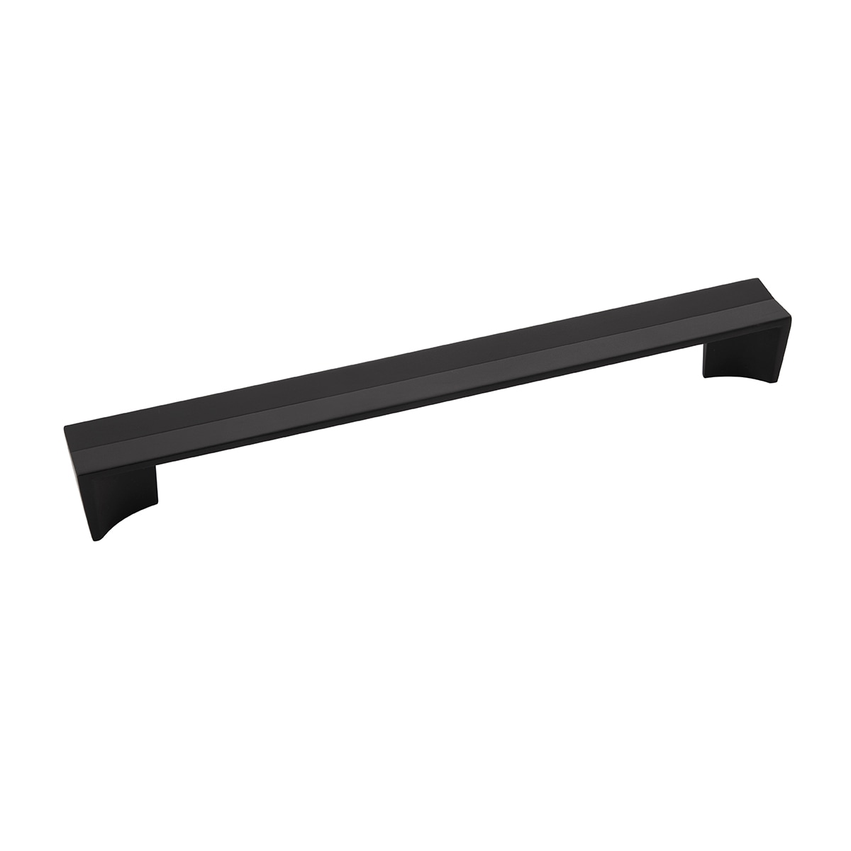 Belwith Keeler B076093-MB Avenue 8-13/16-in , 224mm Center to Center Matte Black Rectangular Handle Drawer Pull