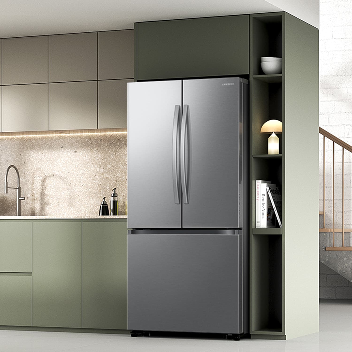 Samsung RF25C5A01SR French-Door-Refrigerators - View #10
