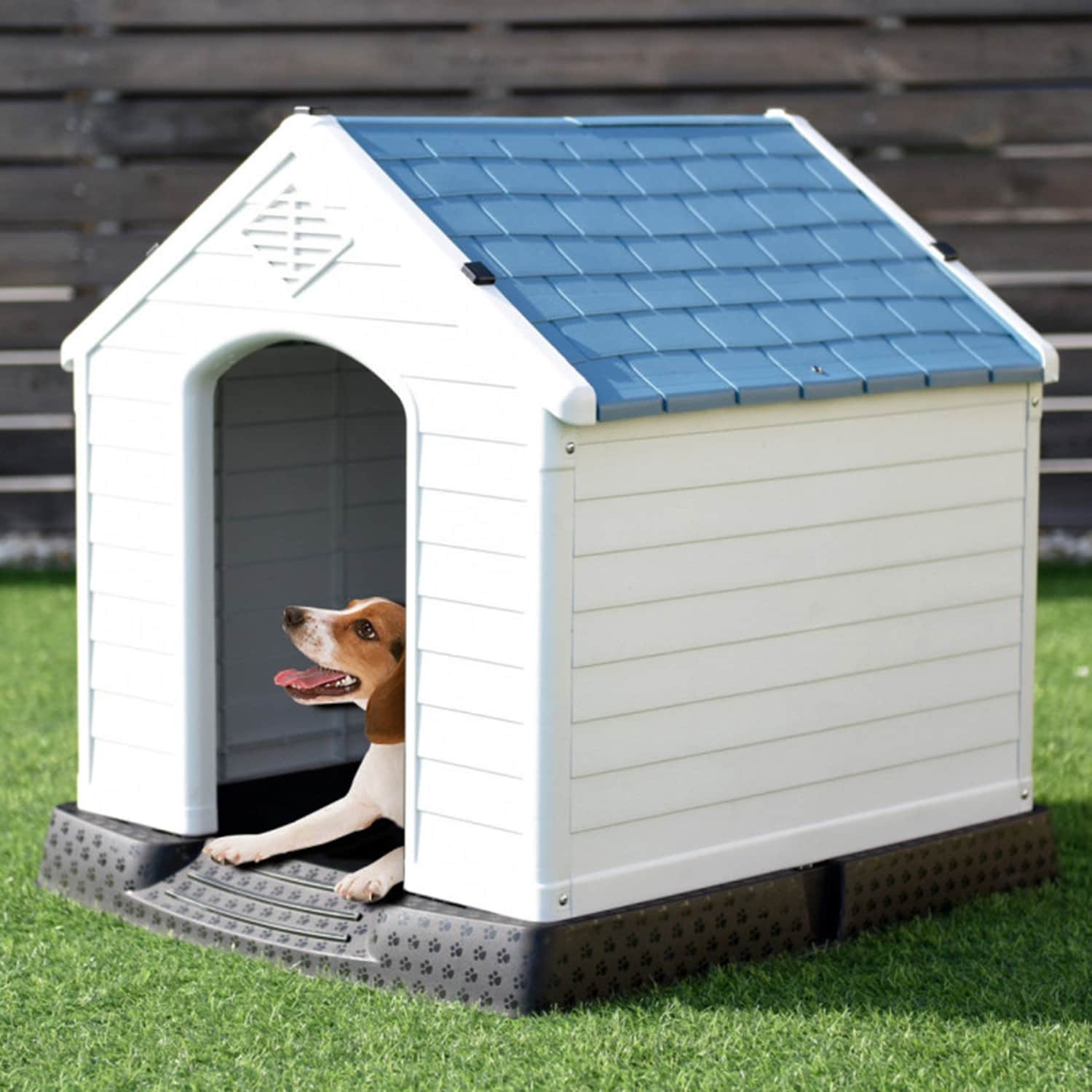 Mondawe MO-PS7065 Plastic Indoor/Outdoor Small Dog House