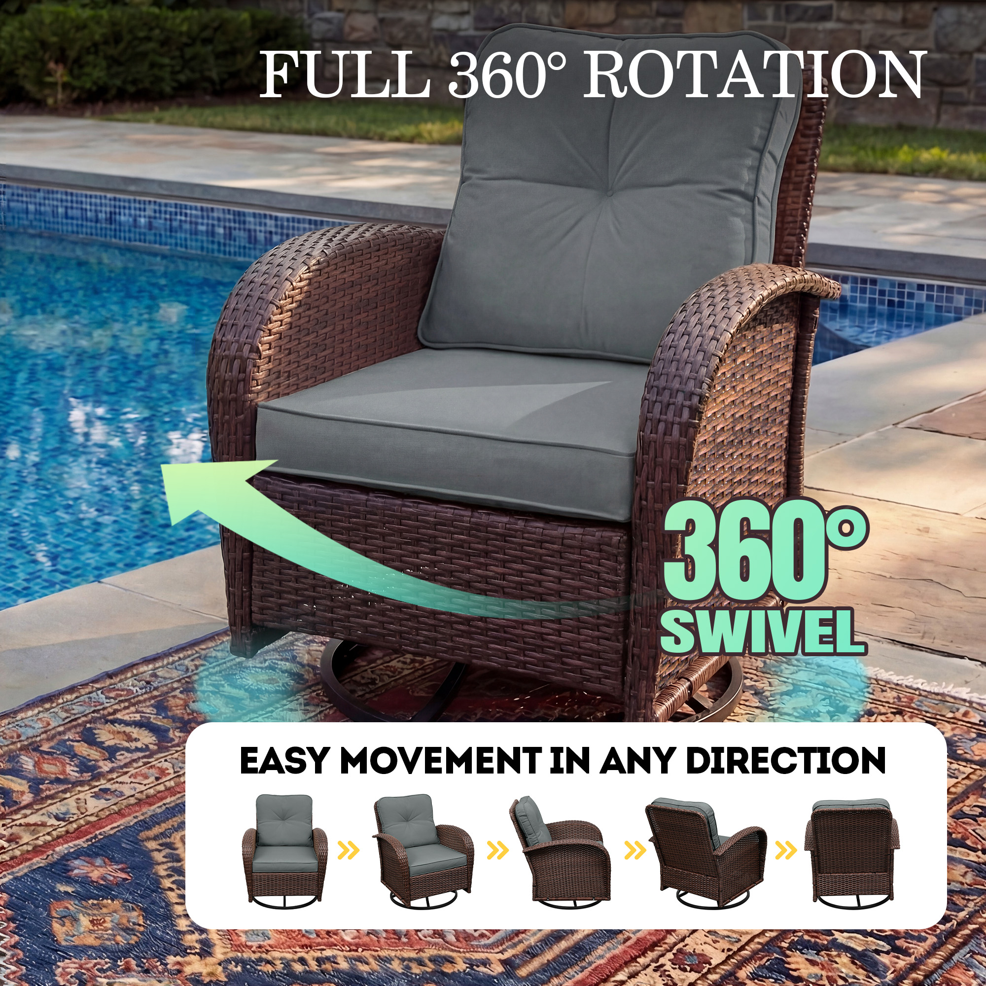 Patio Watcher LSRS015525 Patio-Conversation-Sets - View #6