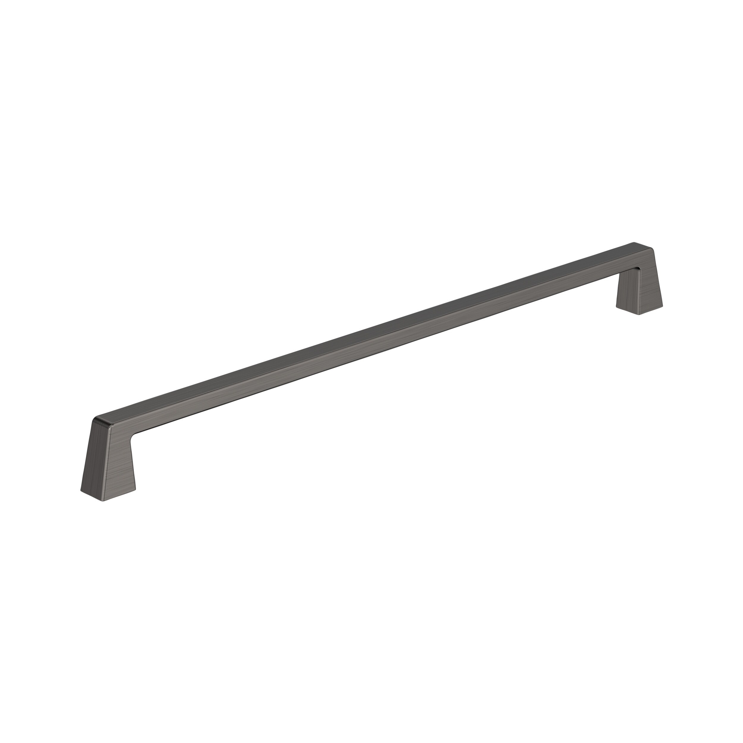 Amerock BP55284GM Blackrock 12-5/8-in , 320mm Center to Center Gunmetal Arch Bar