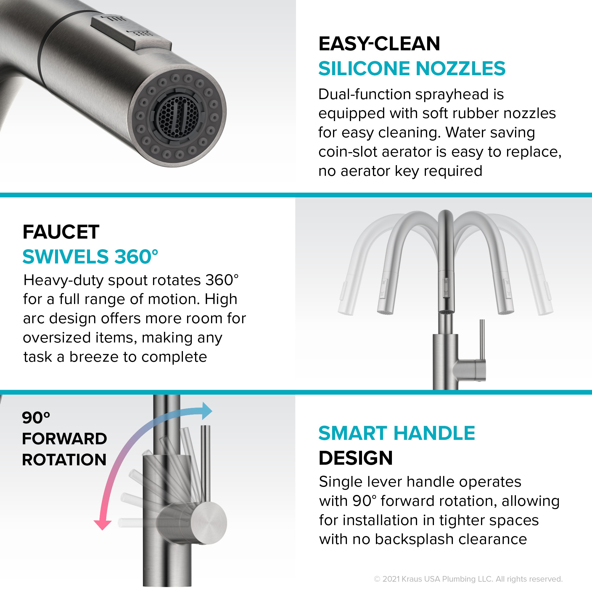 Kraus KPF-2620BB Kitchen-Faucets - View #10