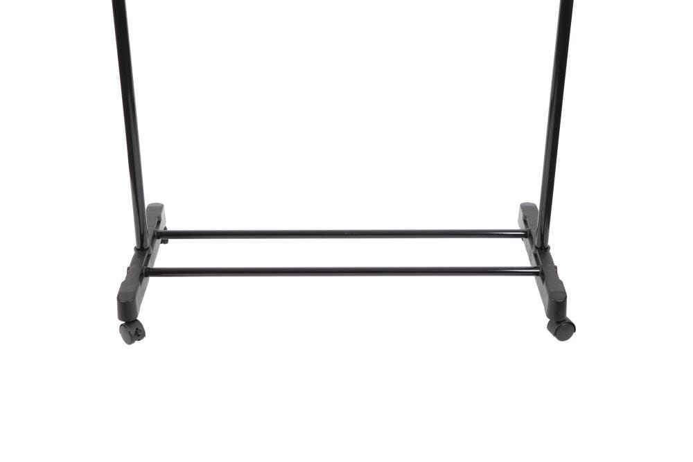 Utopia Alley Chrome/Black Steel Rolling Portable Closet in the Clothing ...