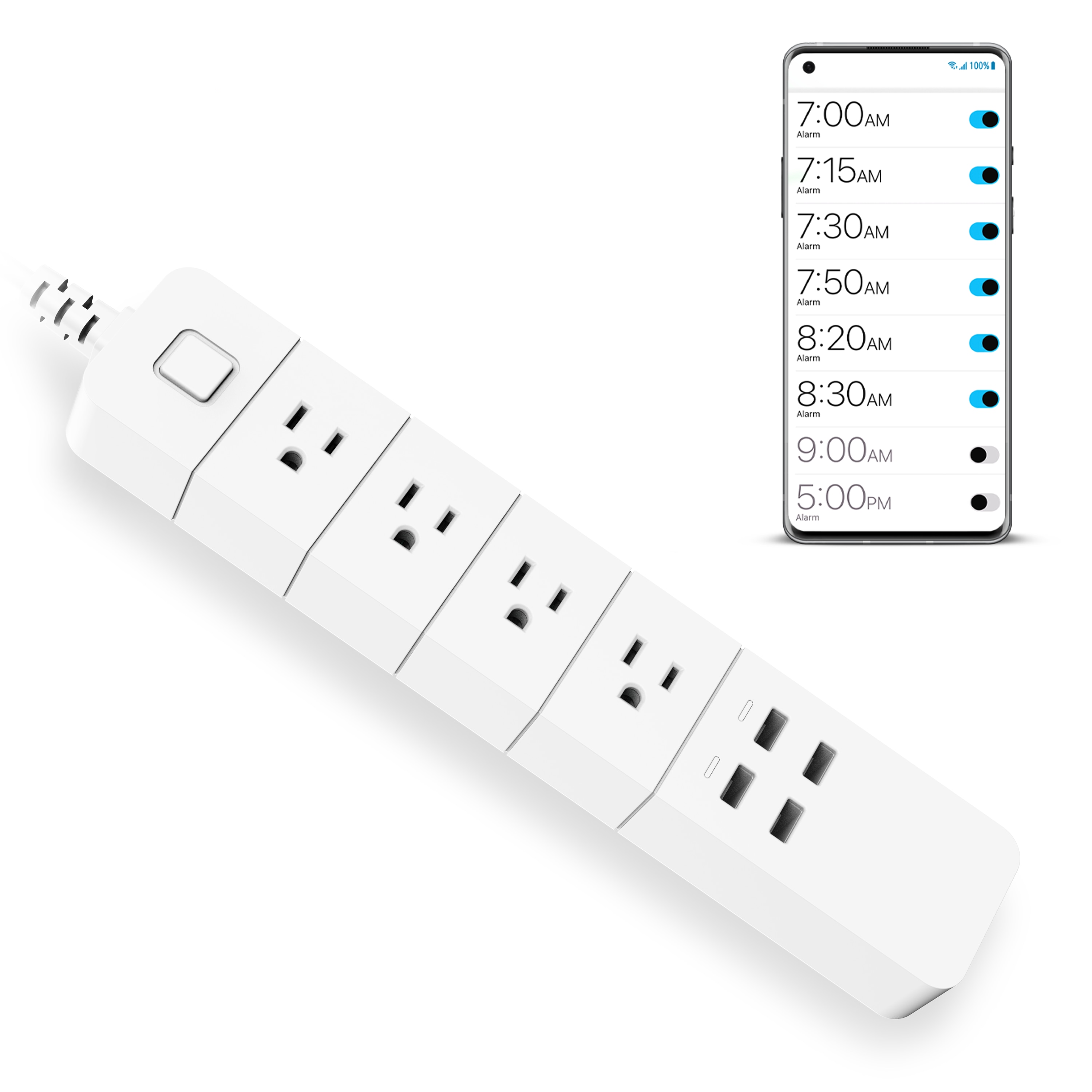 4-Pack 1800 Watts Refrigerator Voltage Surge Protector Appliance