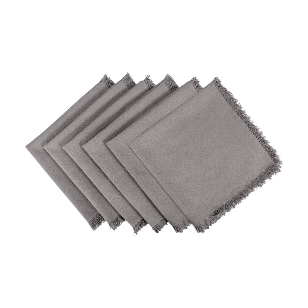 Rectangle Gray Interfold Napkin Dispenser - Tabletop - 7 1/2 inch x 6 inch x 6 1/4 inch - 10 Count Box