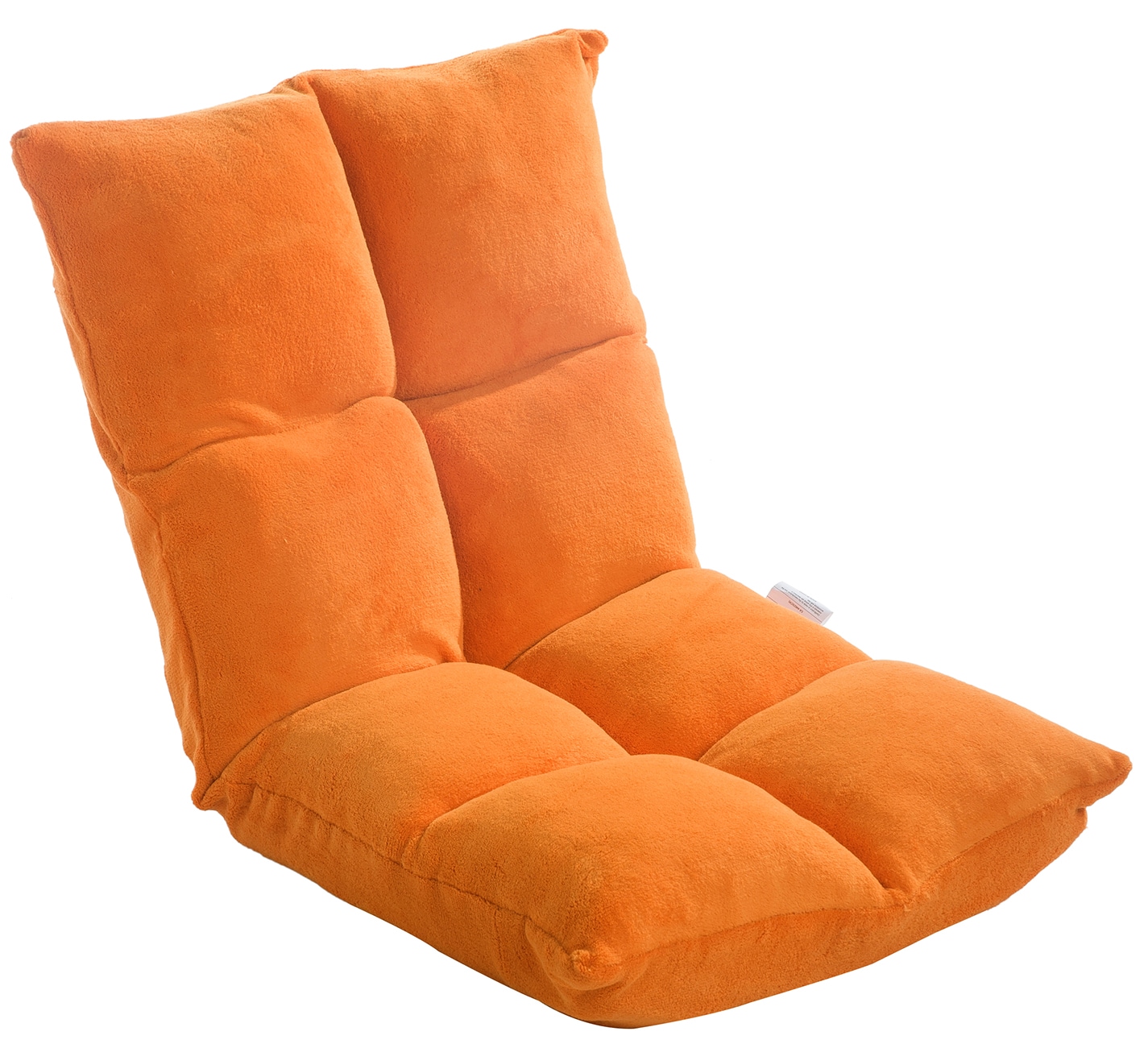 CASAINC Lazy Sofa Orange Contemporary/Modern Futon at Lowes.com