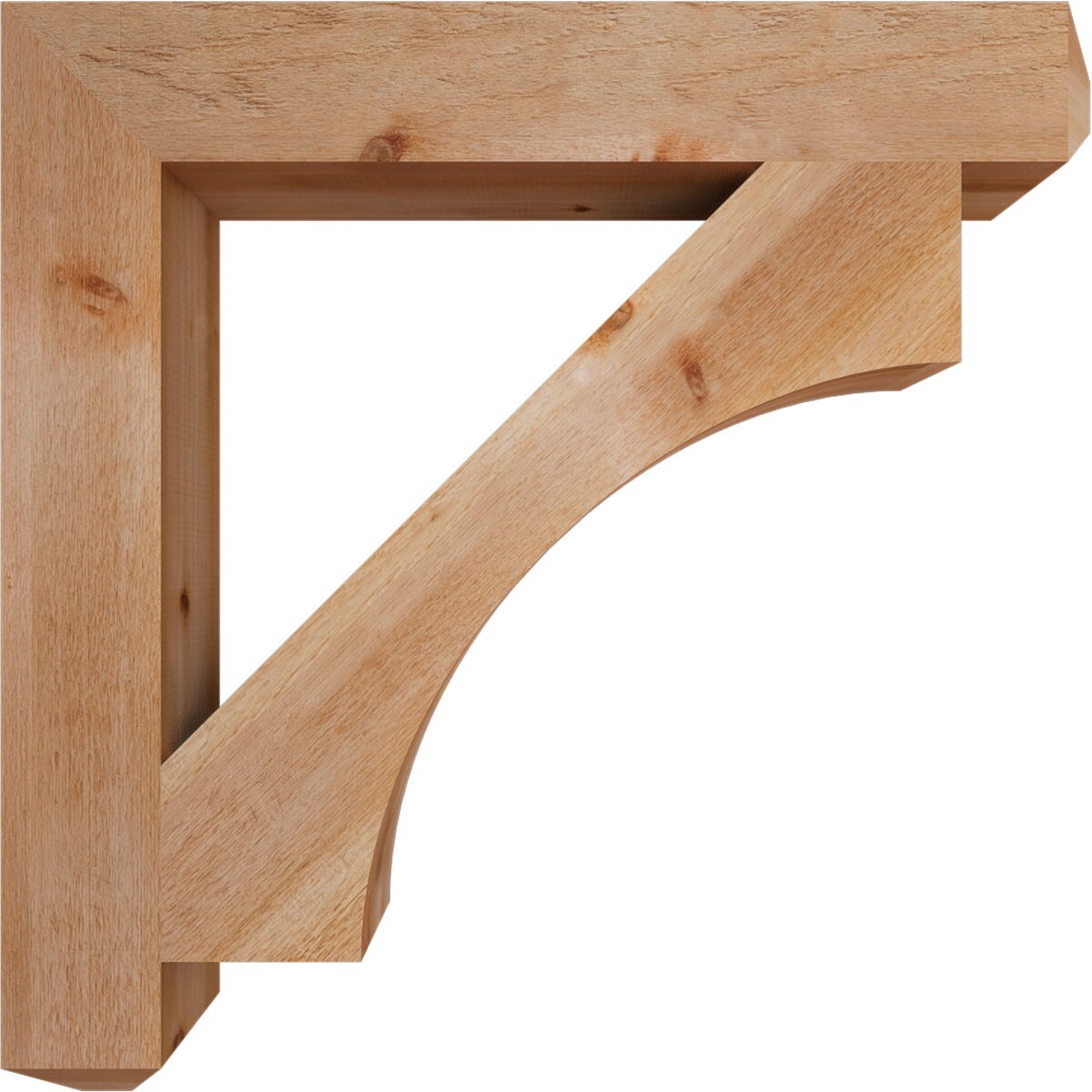 Ekena Millwork BKT06X42X42WTL04RWR corbels - View #3
