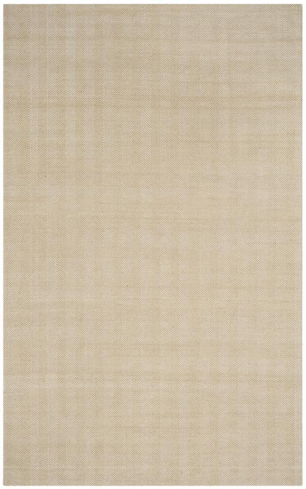 Safavieh MRB721D-6 Marbella Christiane 6 x 9 (ft) Loomed Synthetic Gold Rectangular Indoor Chevron Area rug