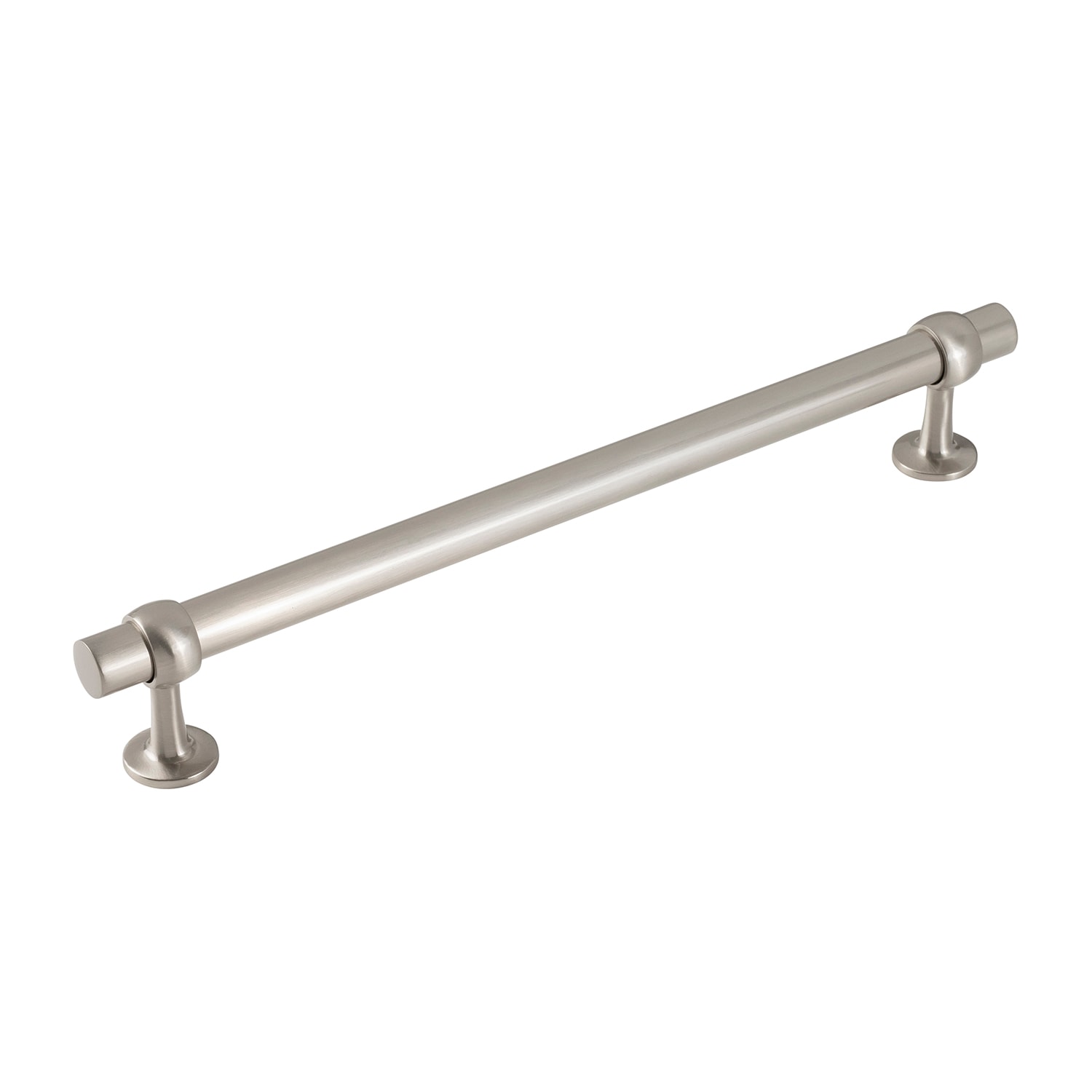 Belwith Keeler B079396-SN Ostia 12-in , 305mm Center to Center Satin Nickel Rectangular Bar Appliance Pull
