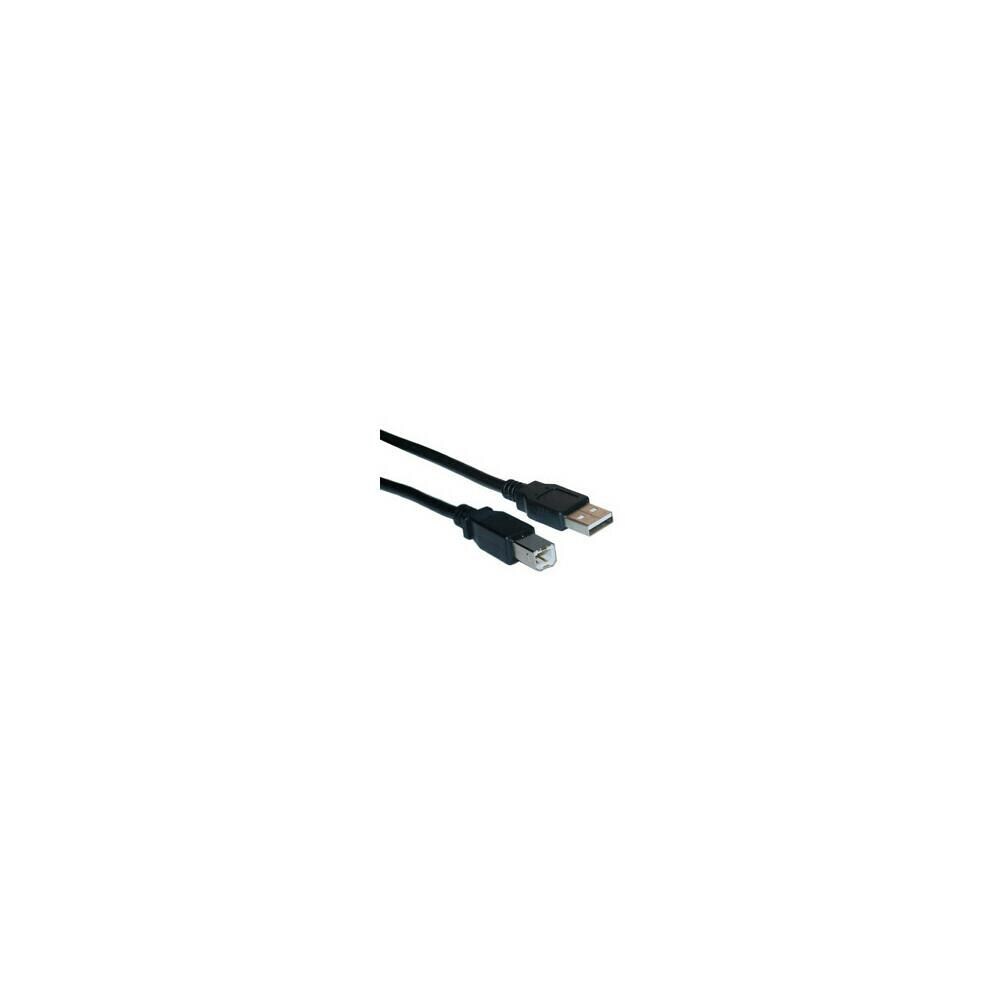 CableWholesale CableWholesale 10U2-02206BK USB 2.0 Printer-Device Cable ...