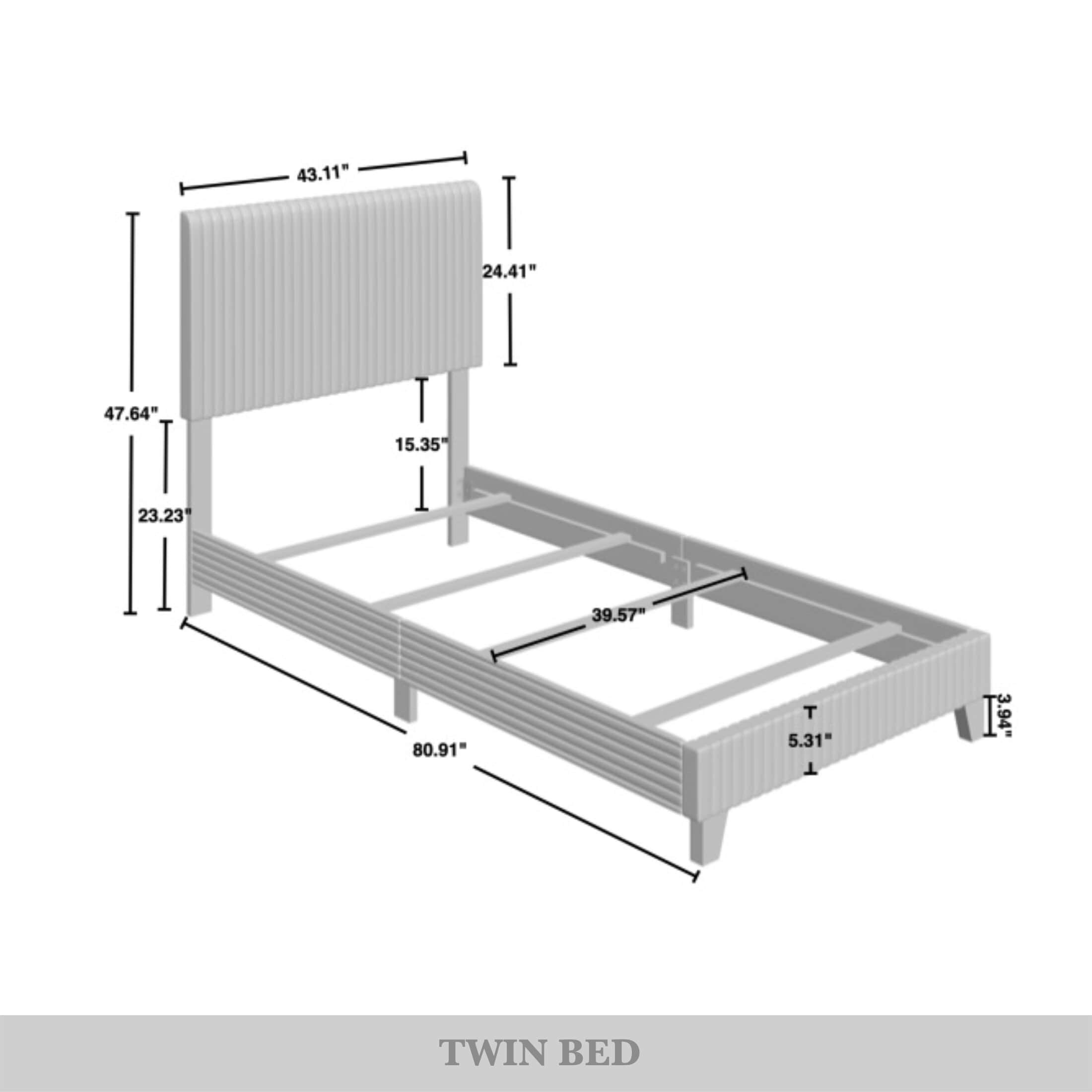 CasePiece C8453TUB-LBL-VV beds - View #6