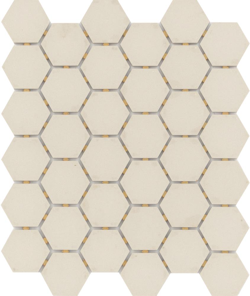 Emser W71ZONEFA1113MHX2 Zone 20-Pack Fawn Porcelain Border Tile (Common: 11-in x 13-in; Actual: 11.18-in x 12.76-in)