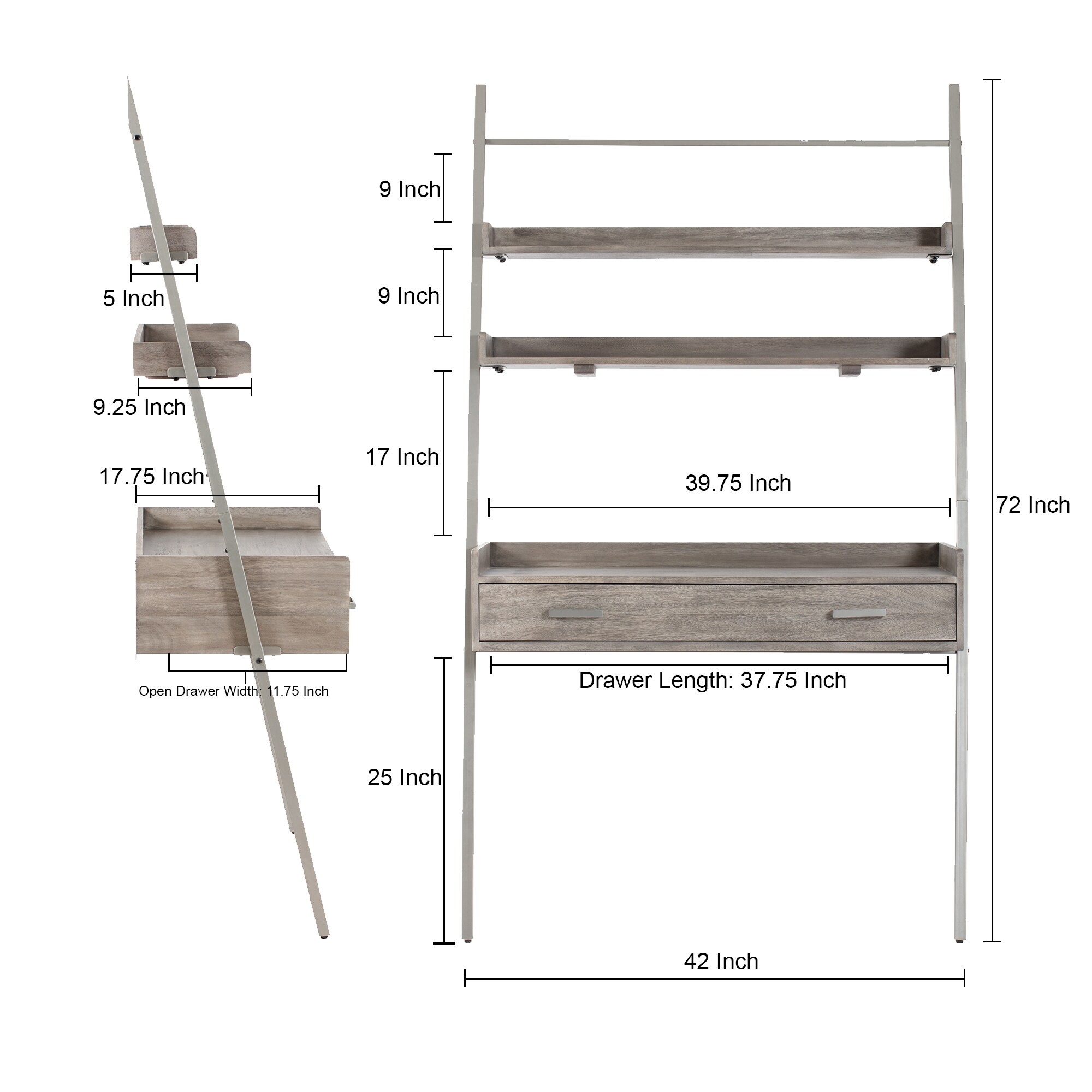 Madeleine Home MH-TB-811GR desks - View #16