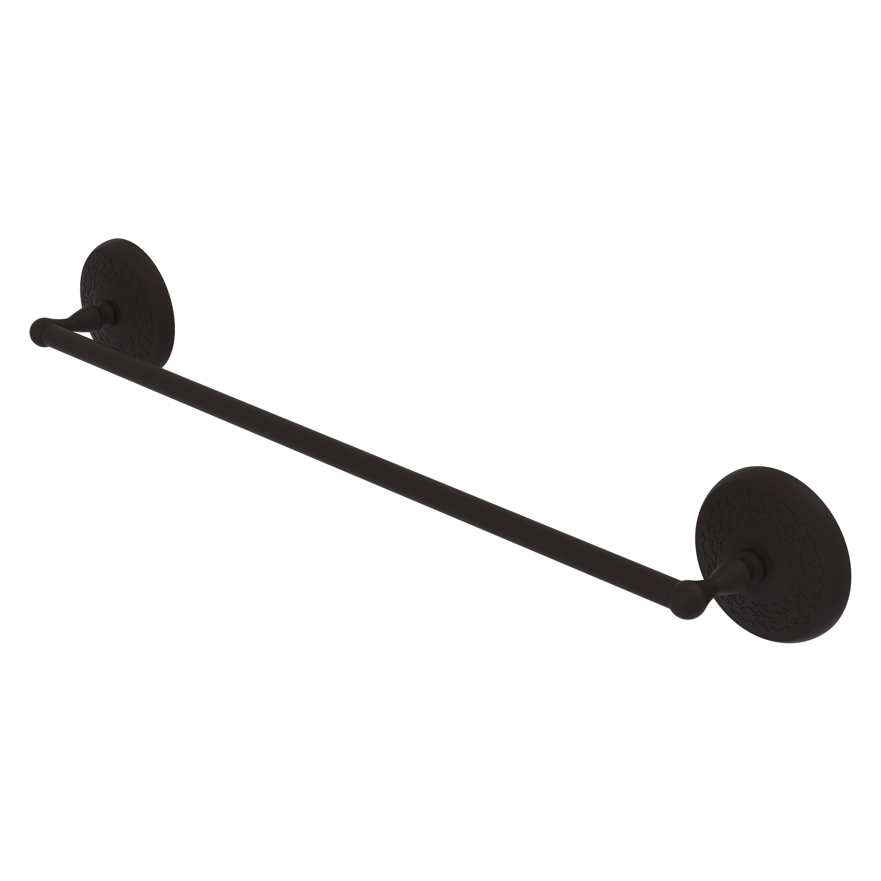 Allied Brass MC-31/30-ORB Monte Carlo 30-in Oil-rubbed bronze Wall mount Single Towel Bar