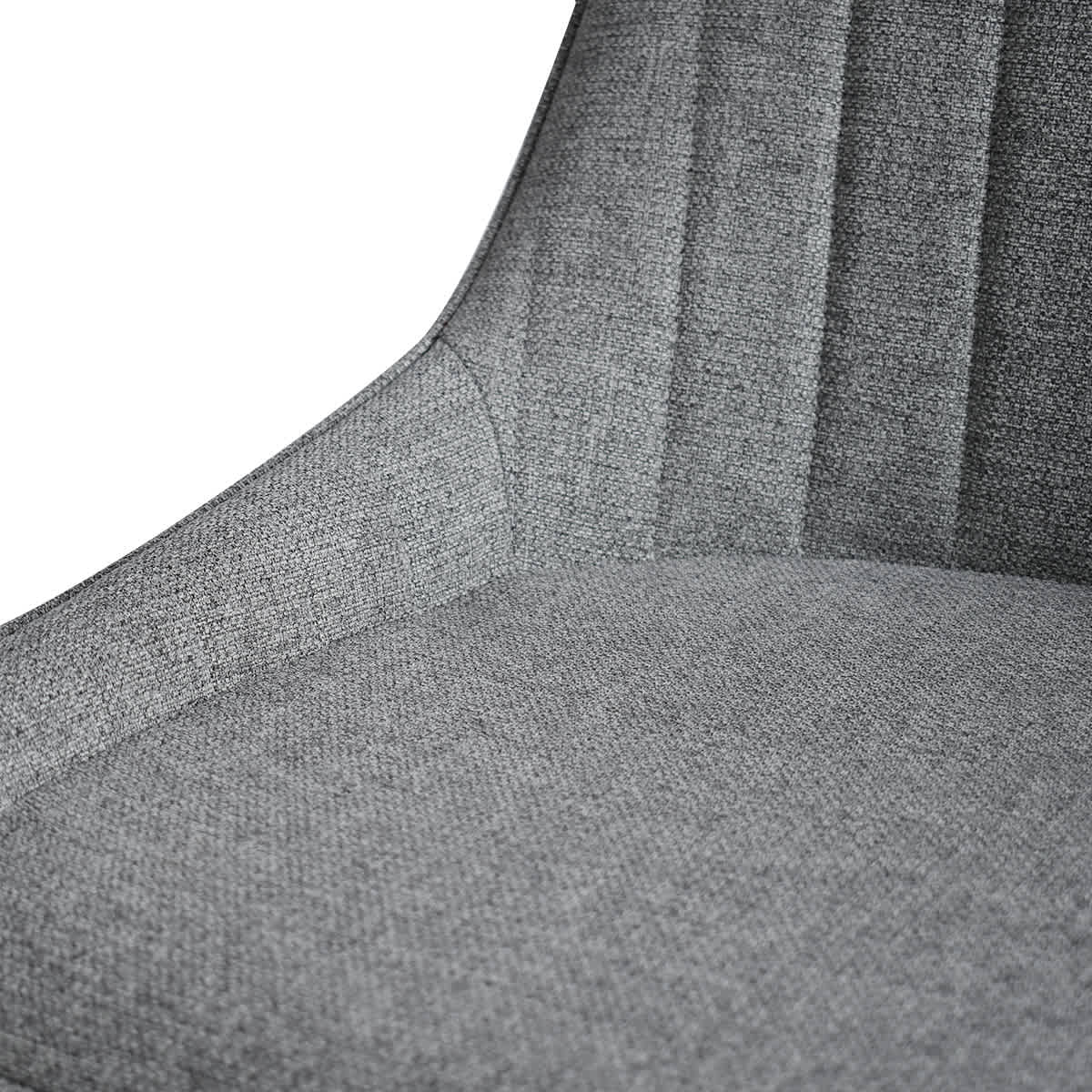Maison Boucle BOSTON-GREY-2 Dining-Chairs - View #7