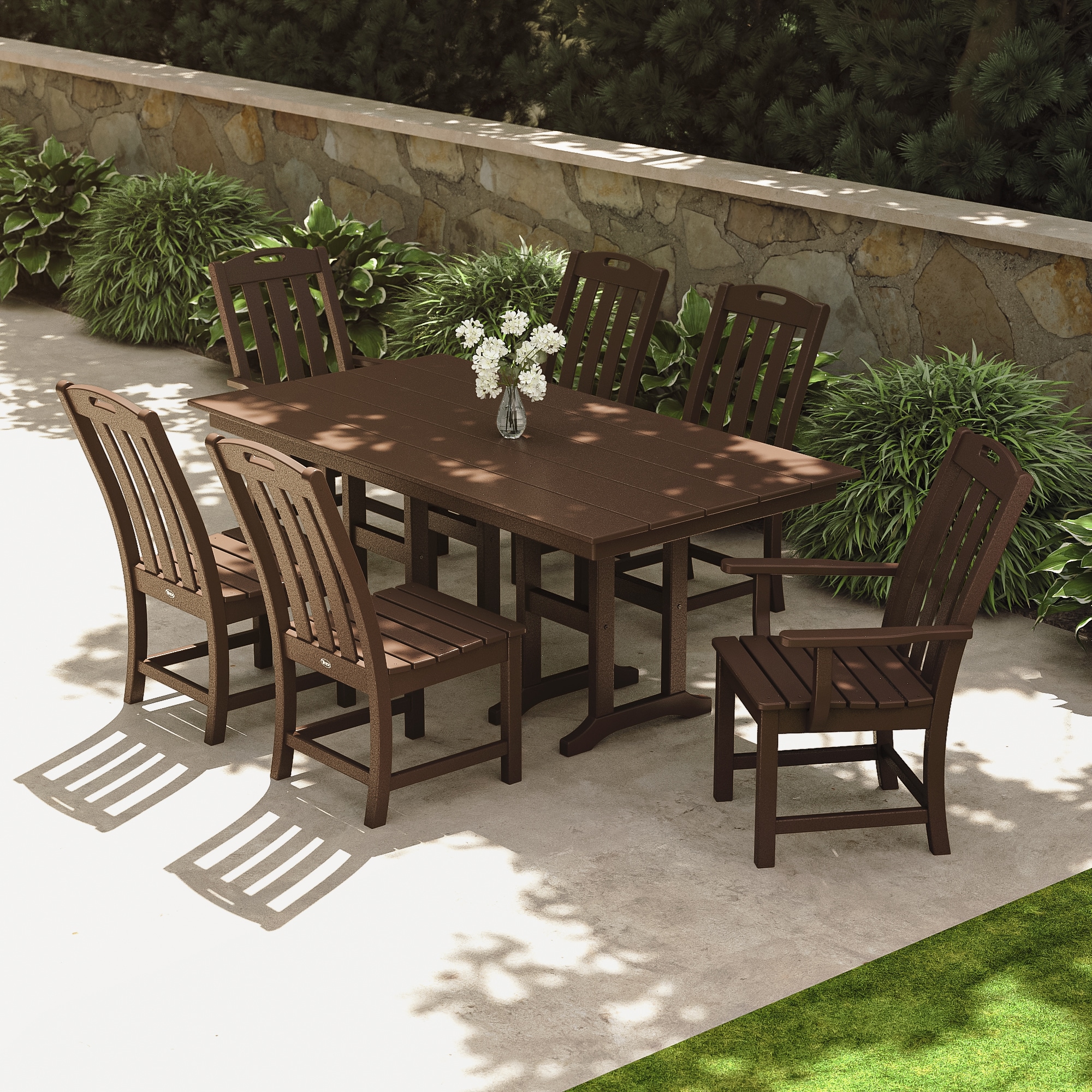 Trex Outdoor Furniture TXFDT3772VL Patio-Tables - View #6