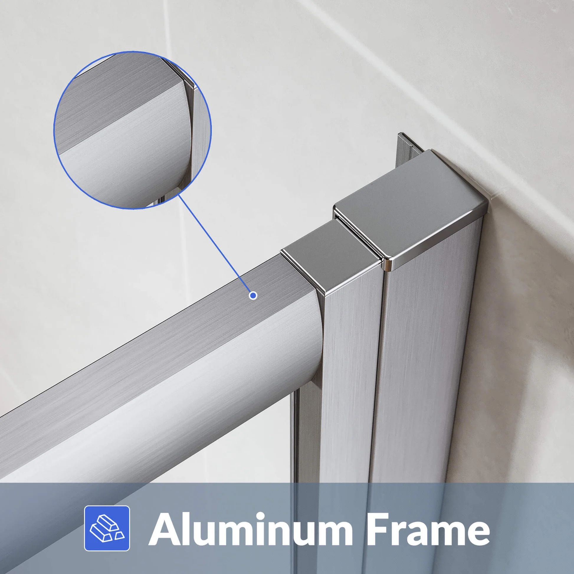 LIVIZA GLSHG3472BN-BL Shower-Doors - View #9