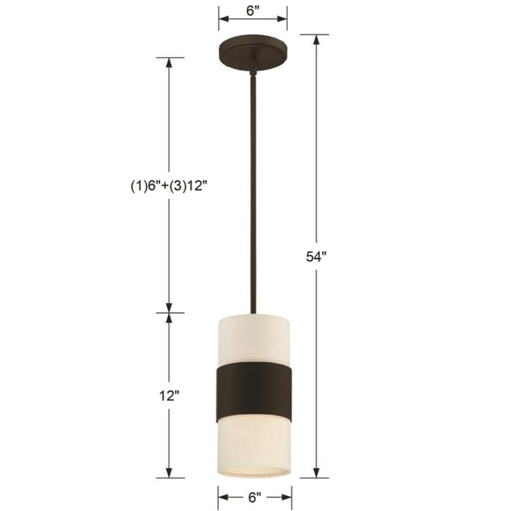 Crystorama 290-DB Pendant-Lights - View #4