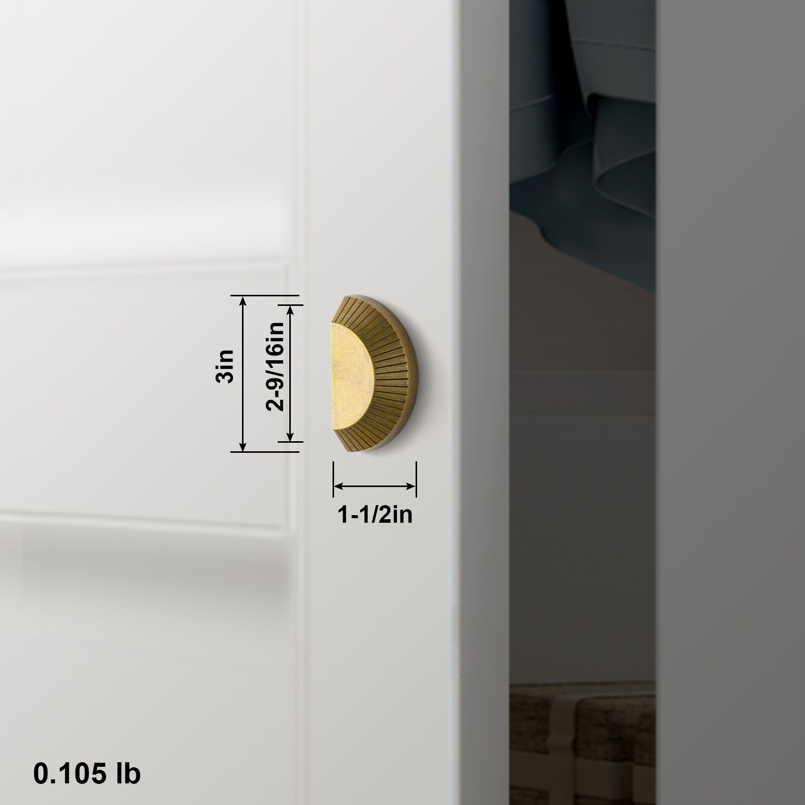 Miaokesen 6809GT-64 Cabinet-Pulls - View #2