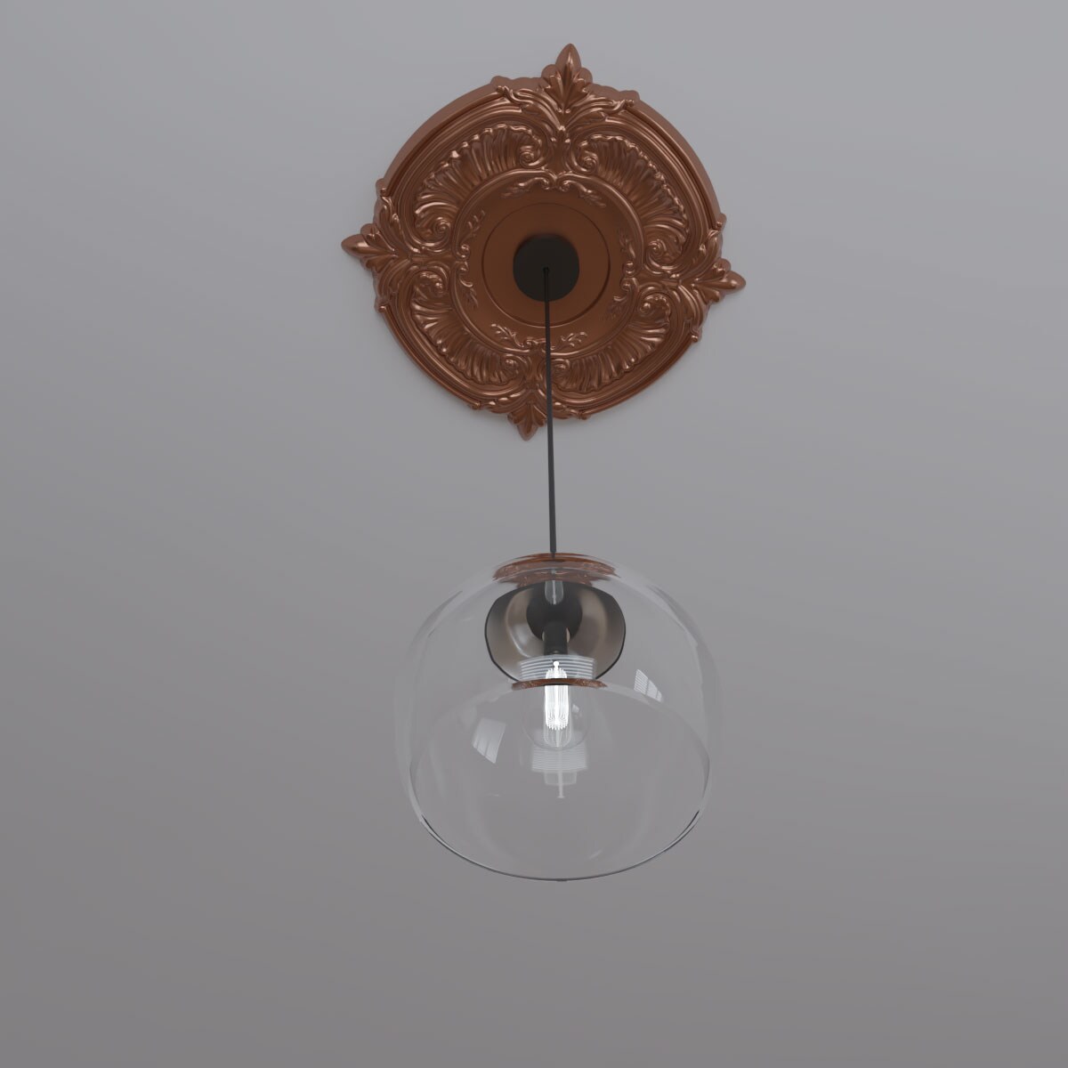 Ekena Millwork CMP19ATBCO Ceiling-Medallions - View #7