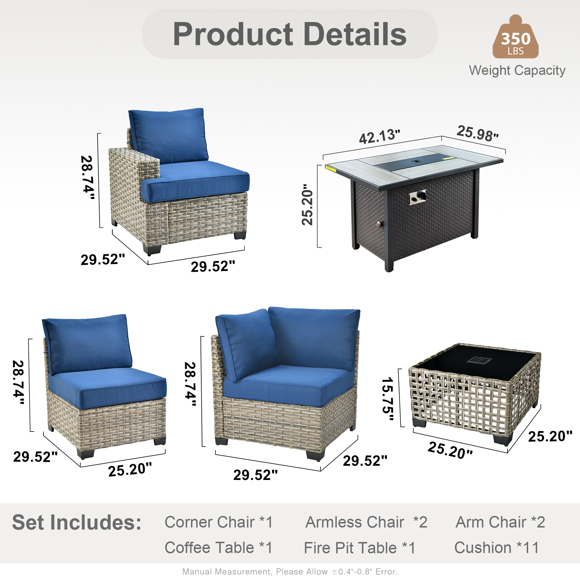 Caodoc L5-CFP03-TBS507-1 Patio-Sofas-Daybeds - View #7