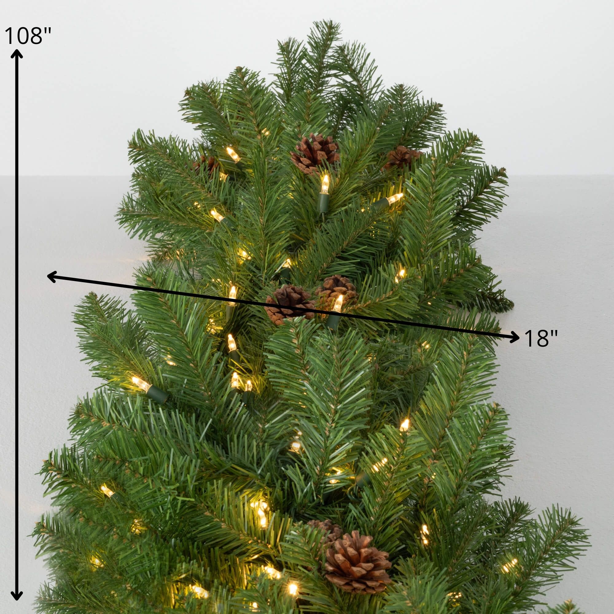Sullivans GD1561 Artificial-Christmas-Garland - View #6