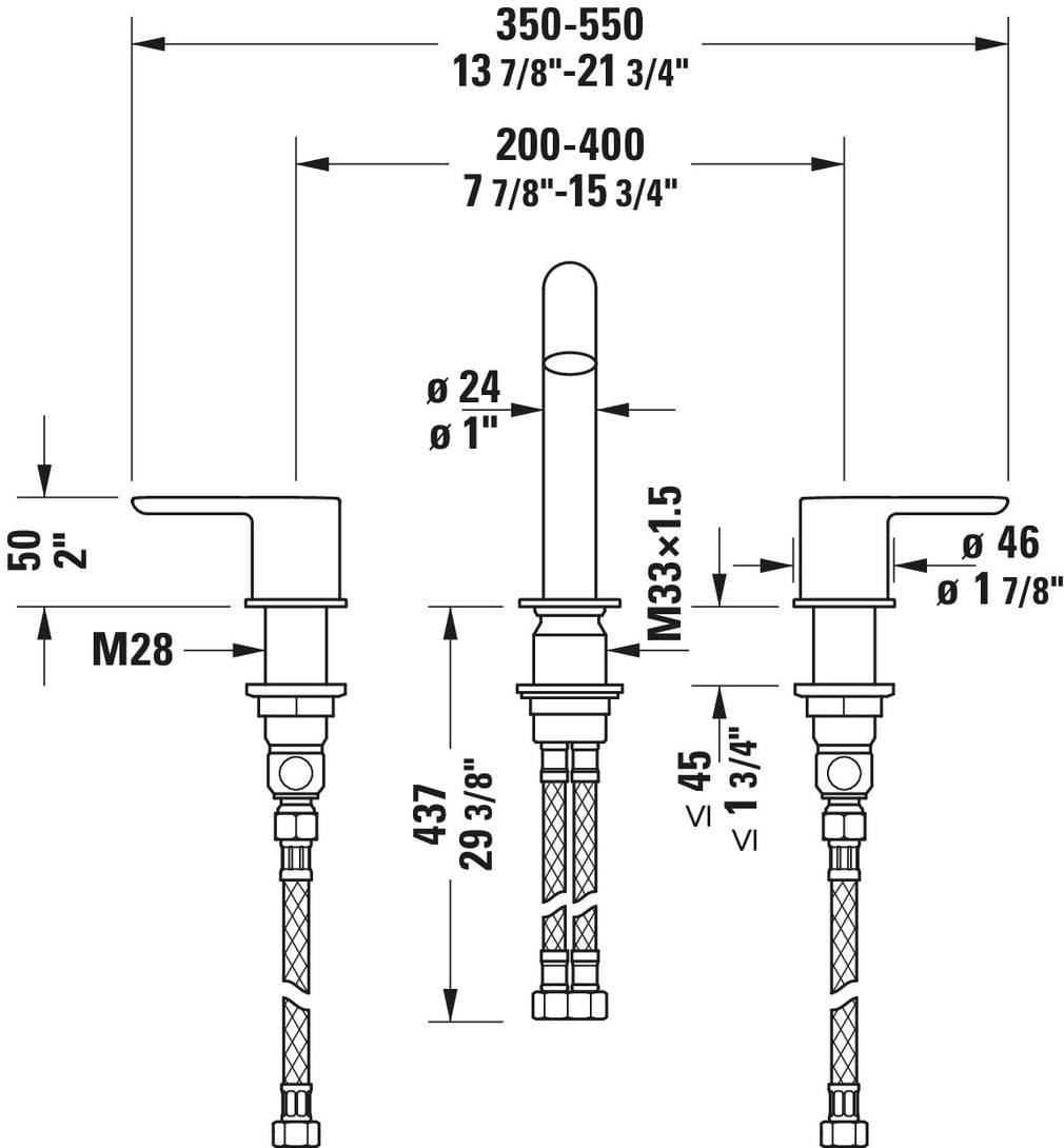 Duravit C11060006U10 Lavatory-Faucets - View #5