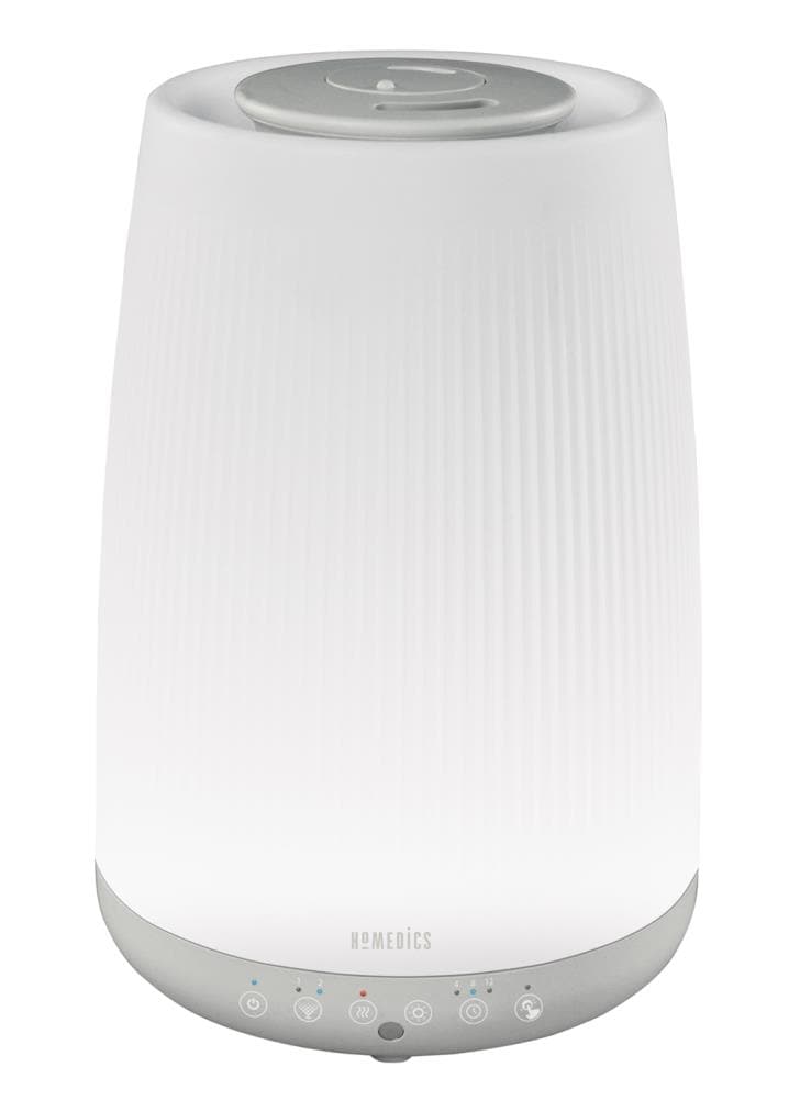 HOMEDICS UHE-WMTF25 TotalComfort 0.63-Gallon Tabletop Cool Mist/Warm Mist Humidifier (For Rooms 151-400-sq ft)