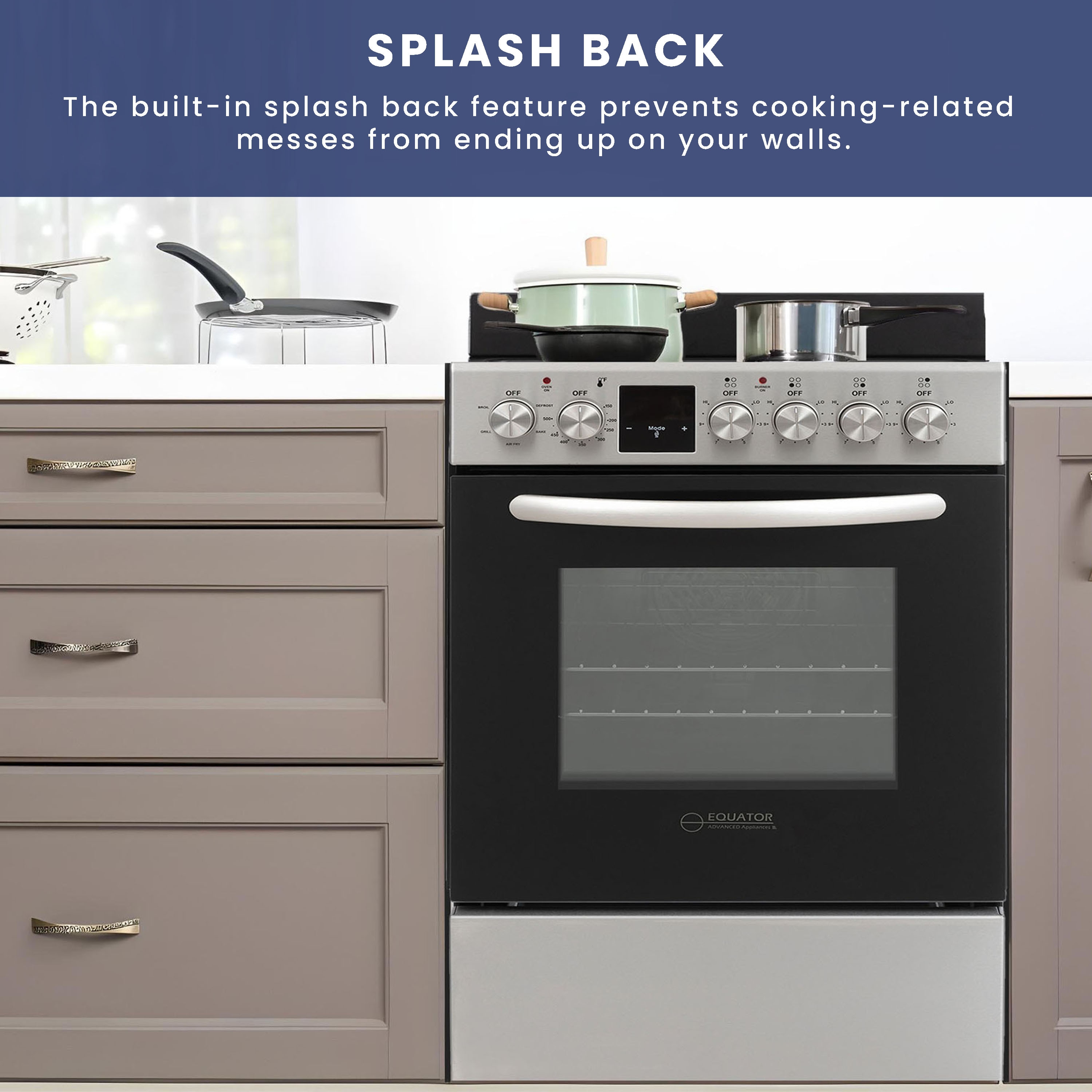 Equator Advanced Appliances ECR 204 STAINLESS Freestanding-Electric-Ranges - View #5