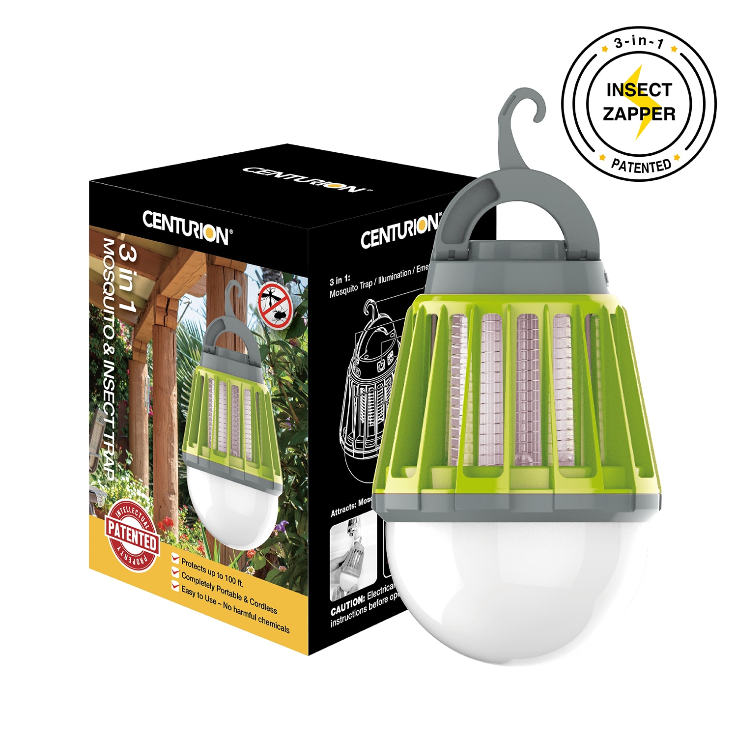 QUTOP Electronic Bug Zapper Mosquito Killer Lamp Zap Fly & Insects Trap for Indoor Use 
