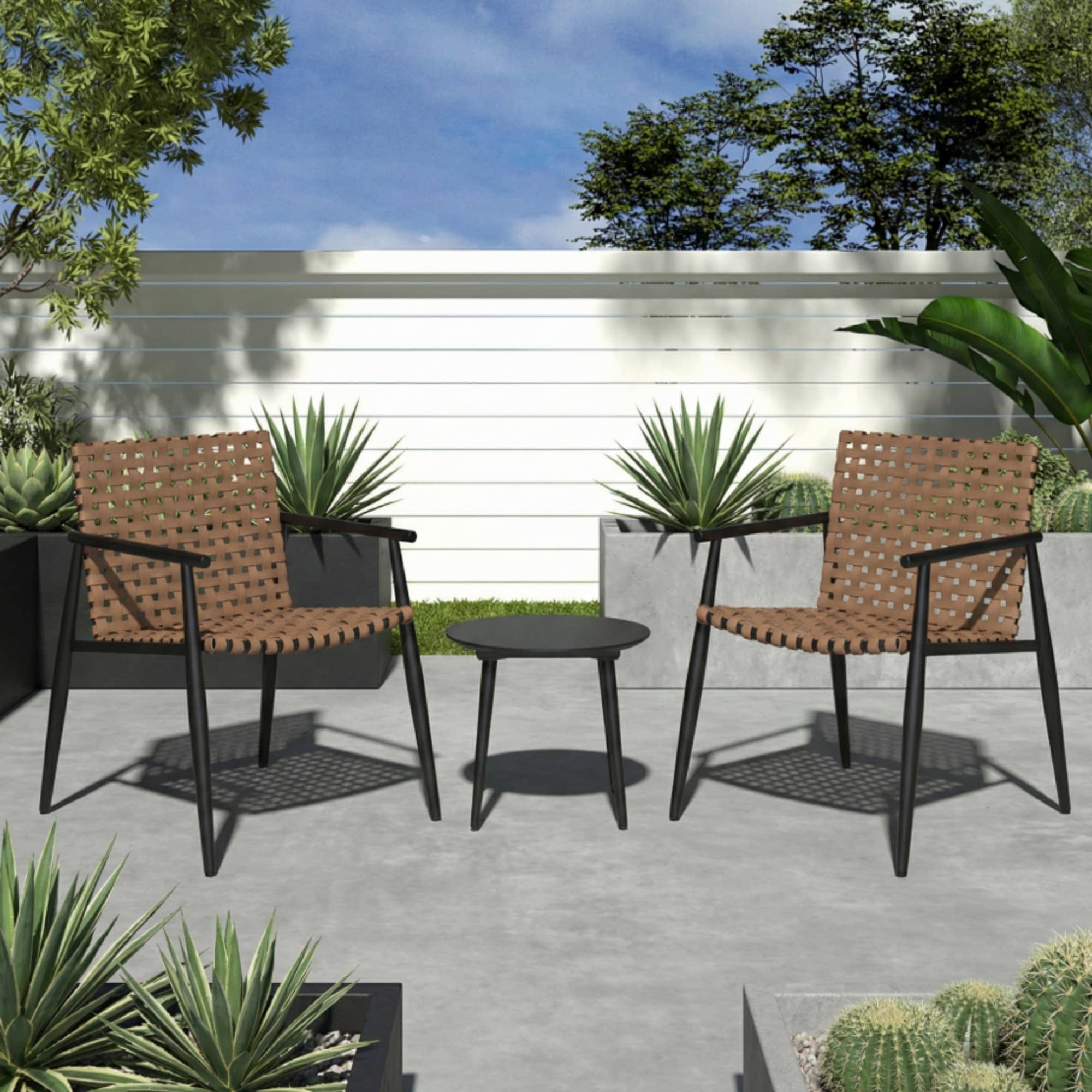 Lycvki 02PCS-30 Patio-Conversation-Sets - View #3