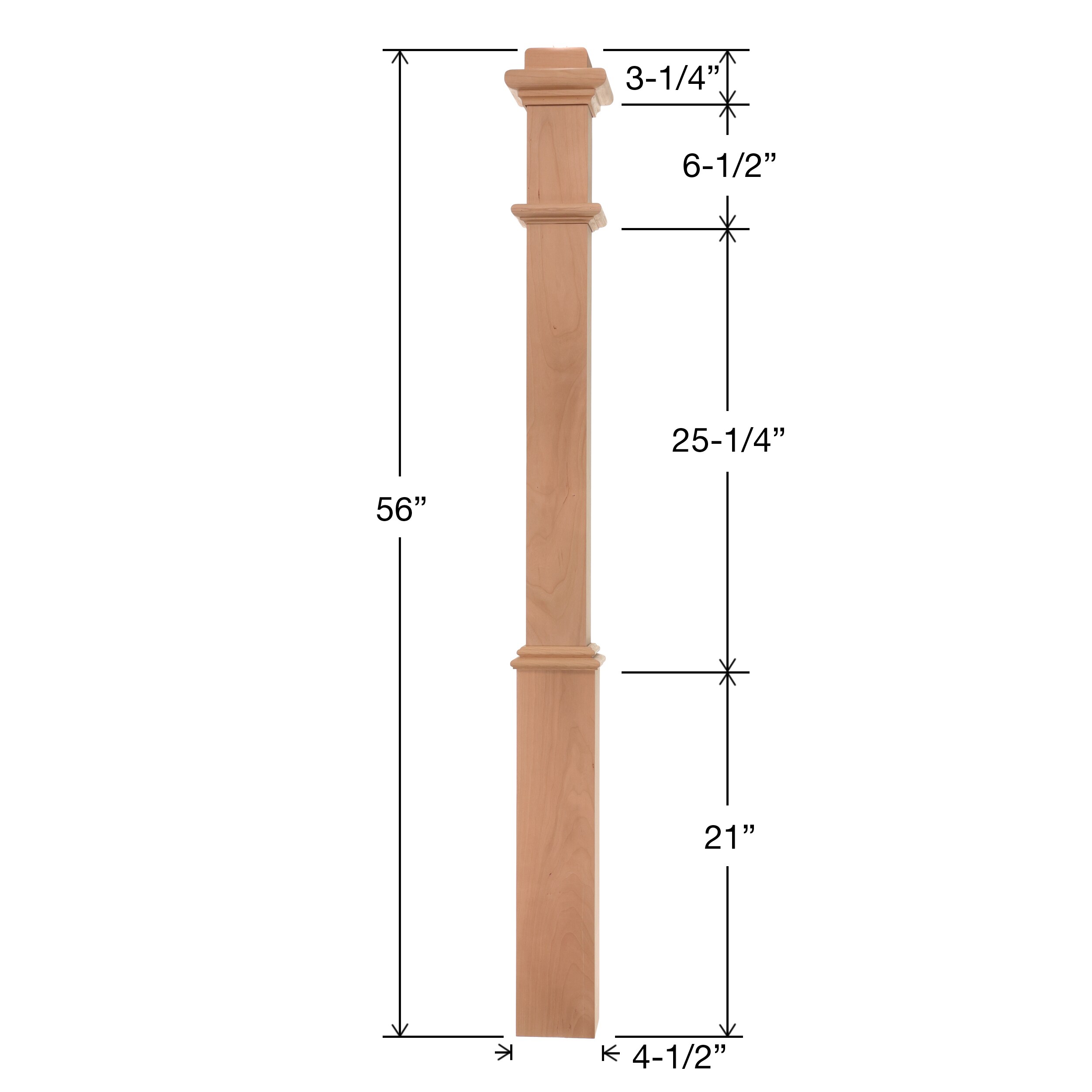 RELIABILT WG961CHE Interior-Stairpart-Newel-Posts - View #7