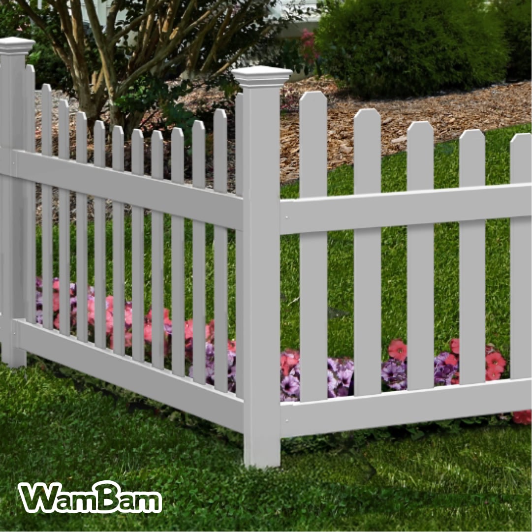 WamBam Fence ZP19046 Vinyl-Fence-Panels - View #2