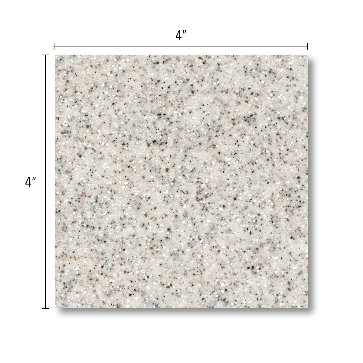 Formica Solid Surfacing Creme Graniti Solid Surface Kitchen Countertop Sample 386