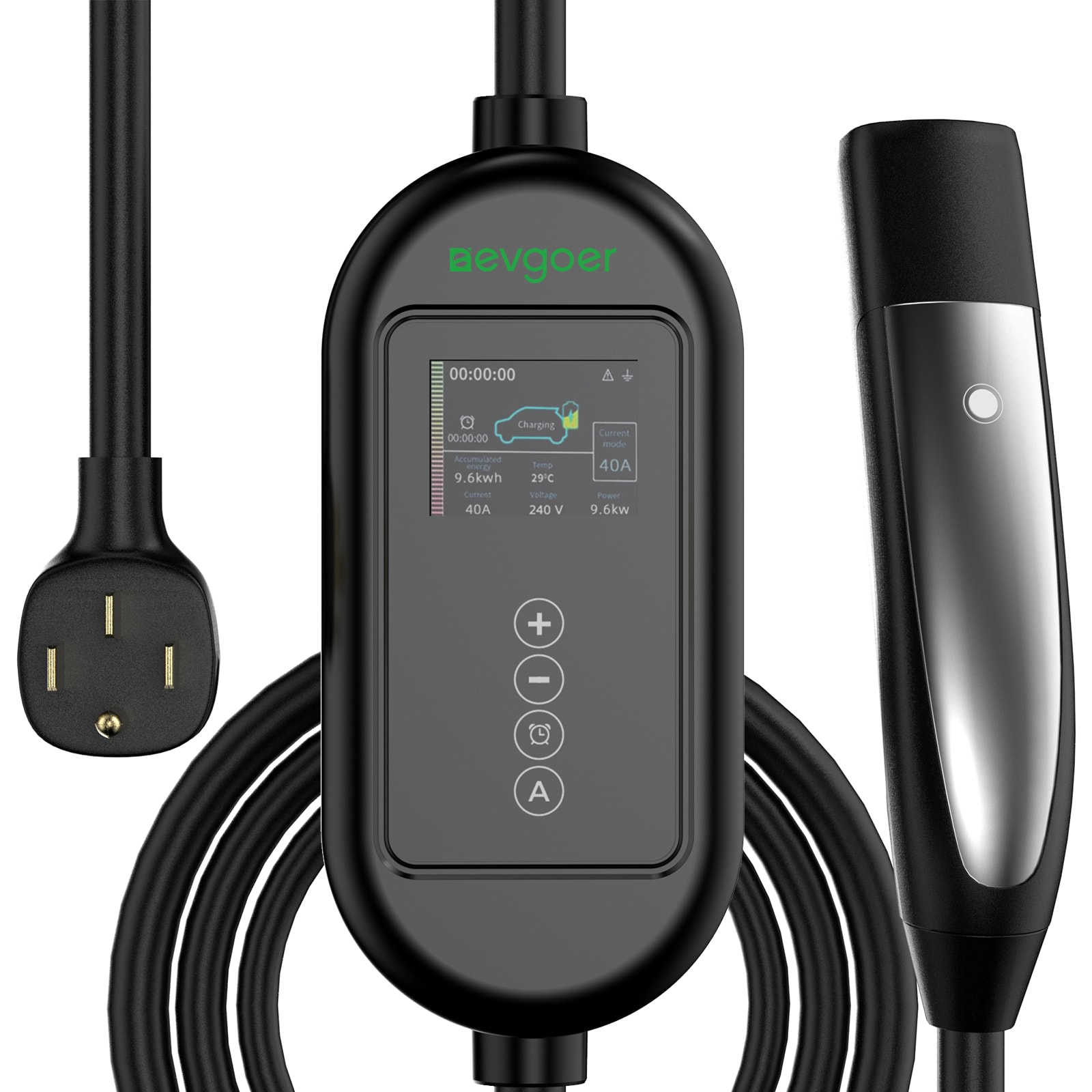 Phivve EV23-TP40 Level 2 NEMA 14-50p Hardwired EV Electric Vehicle Charging Station-up to 40 Amps/ 240-Volt