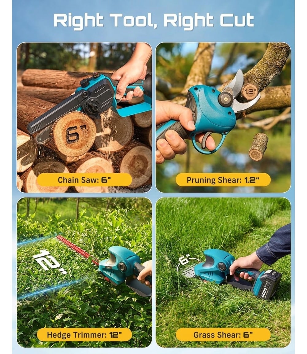 Justincity L05JT07003 Cordless-Chainsaw - View #5