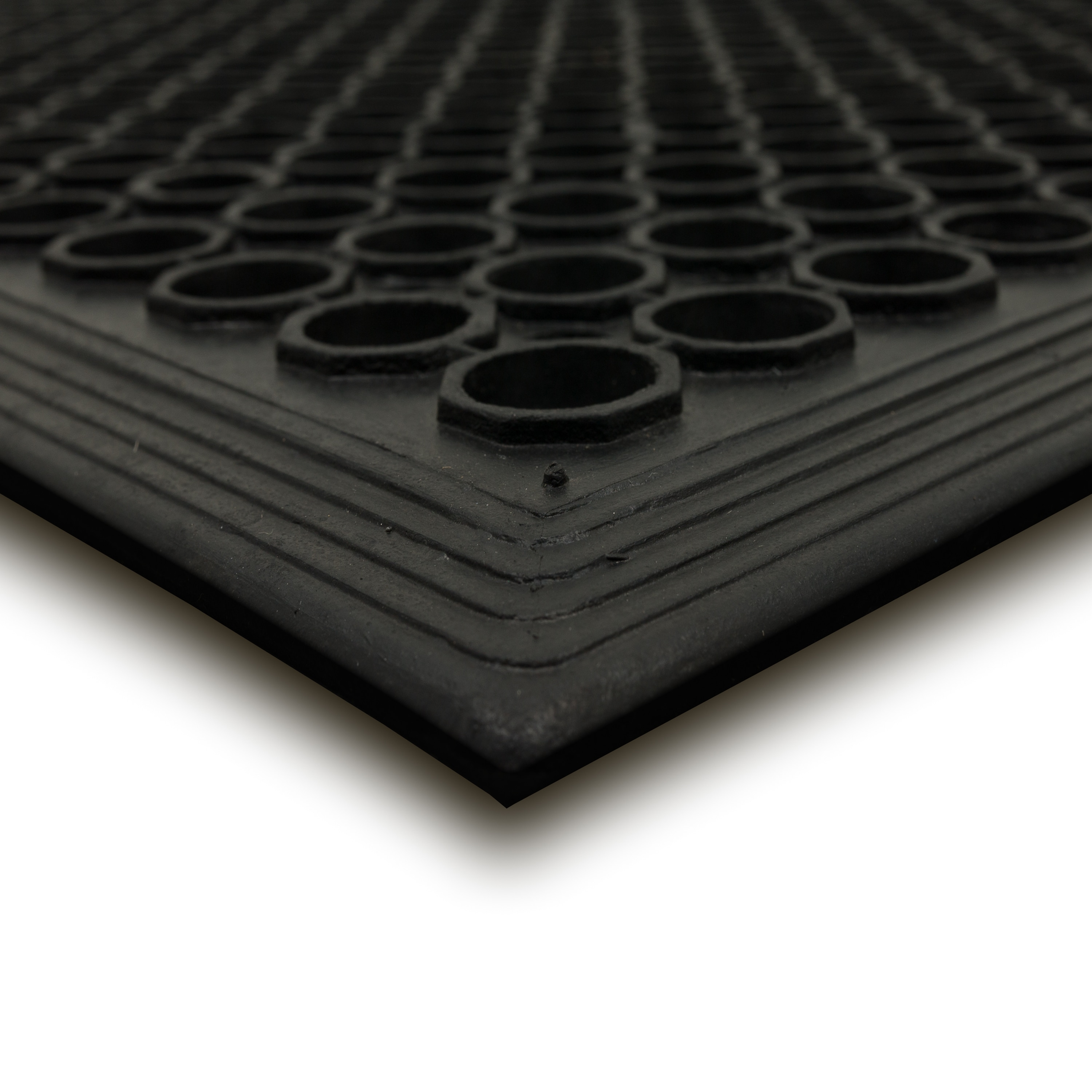 Project Source 4-ft x 6-ft Black Rectangular Indoor Utility Mat in