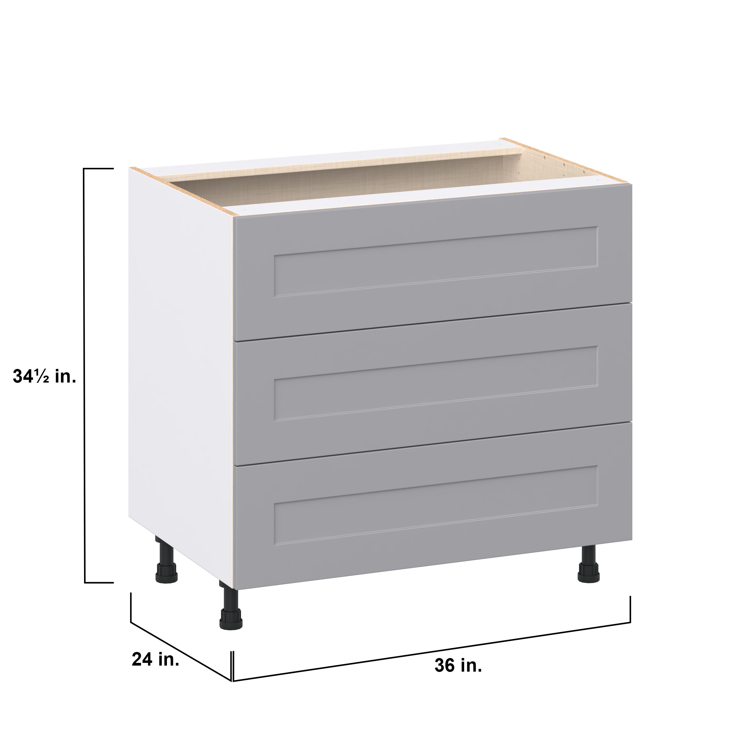 Hugo&Borg DSBCT3D36A-BM Cabinets-Kitchen - View #4
