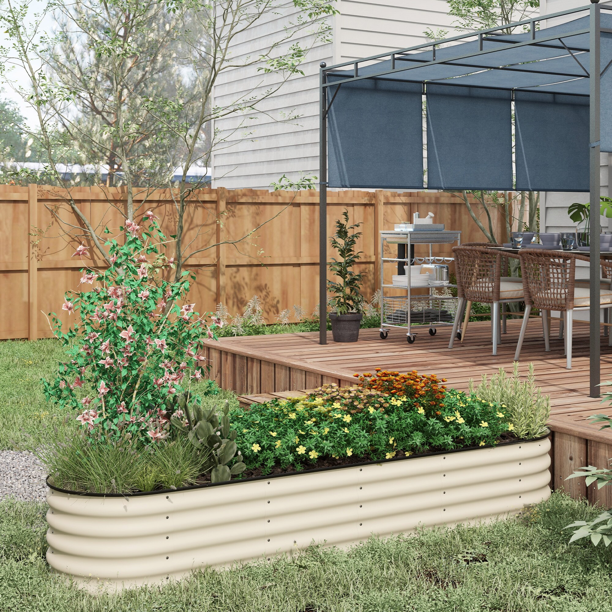Damerin W255RA Raised-Garden-Beds - View #3