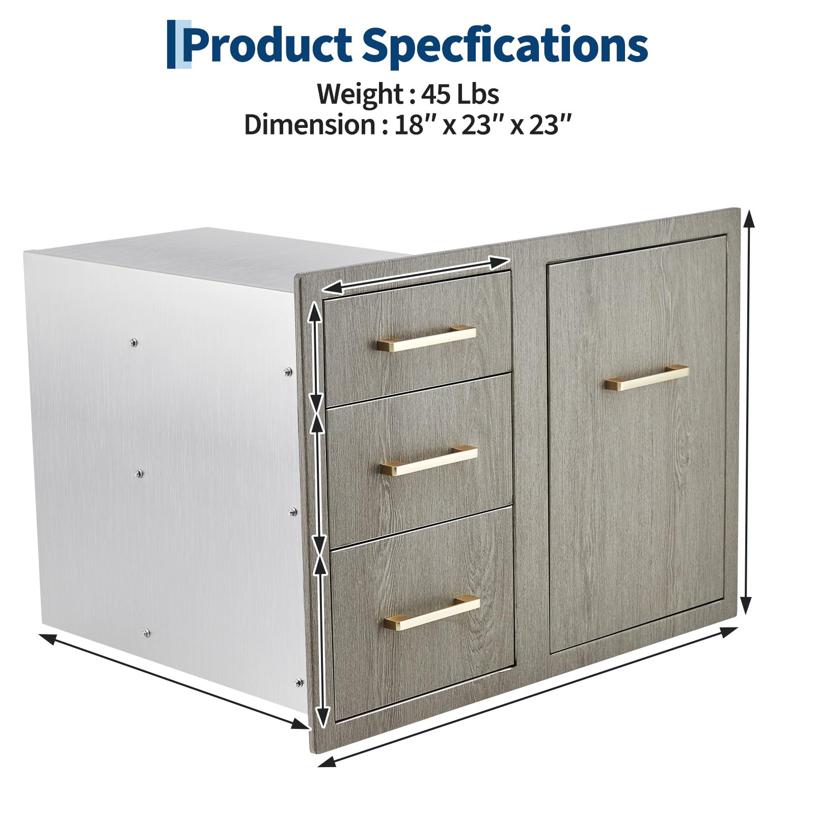 DEXSO ENCOREPHKBA18697 Builtin-Grill-Cabinet-Parts - View #7