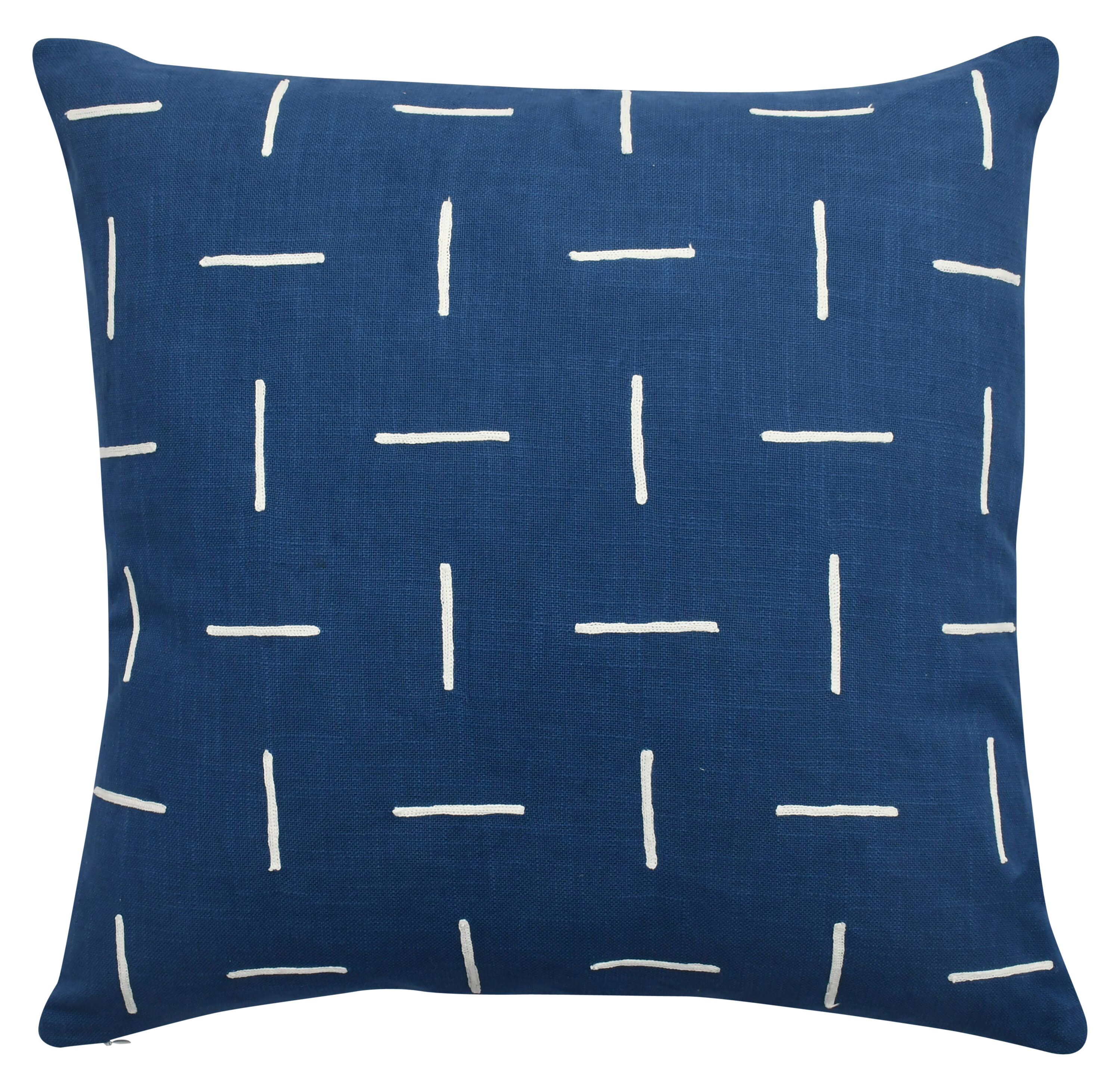 Origin 21 VO-SU-2106-012 20-in x 20-in Blue Square Indoor Decorative Pillow