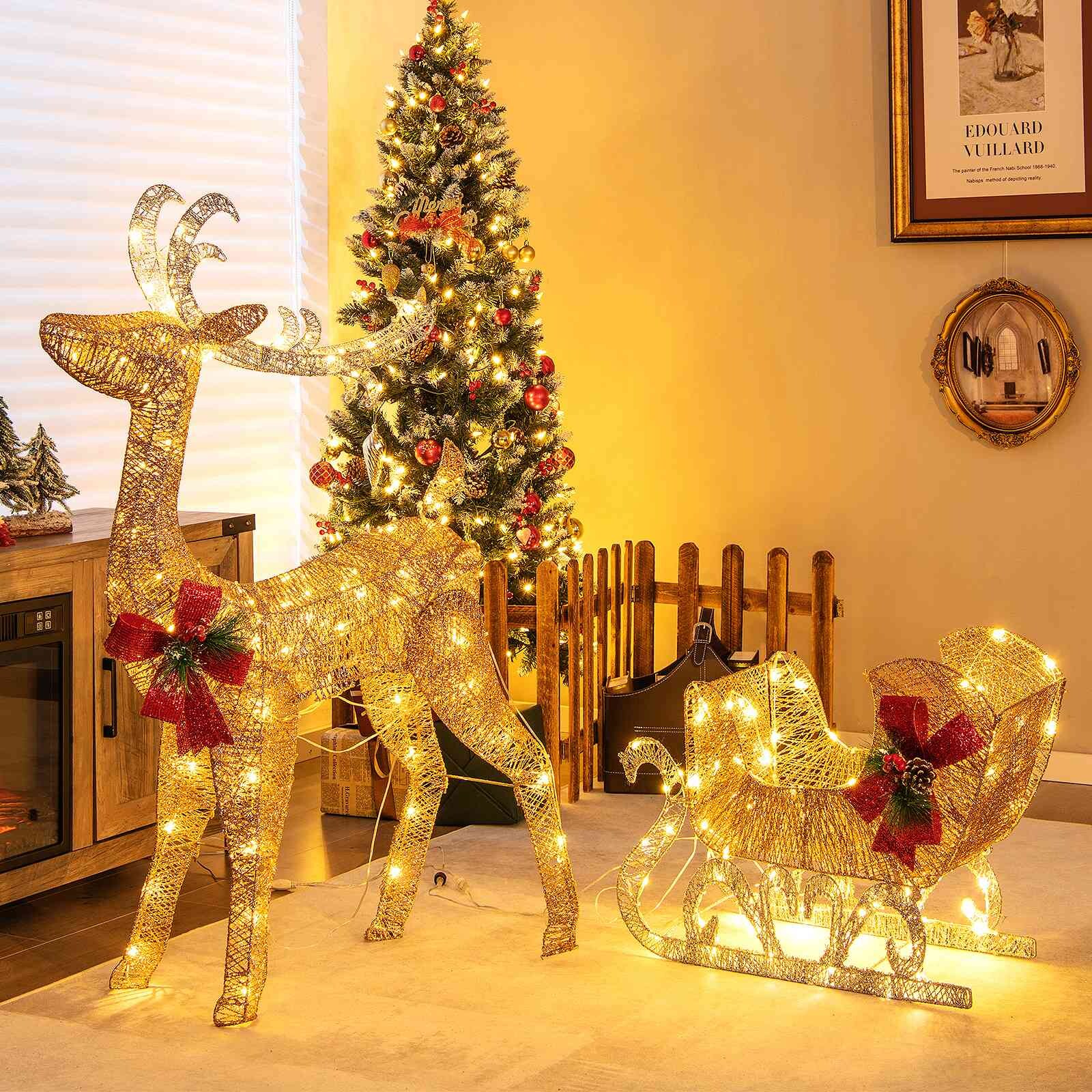 WELLFOR HYZ24149US-GD Outdoor-Christmas-Decor - View #8