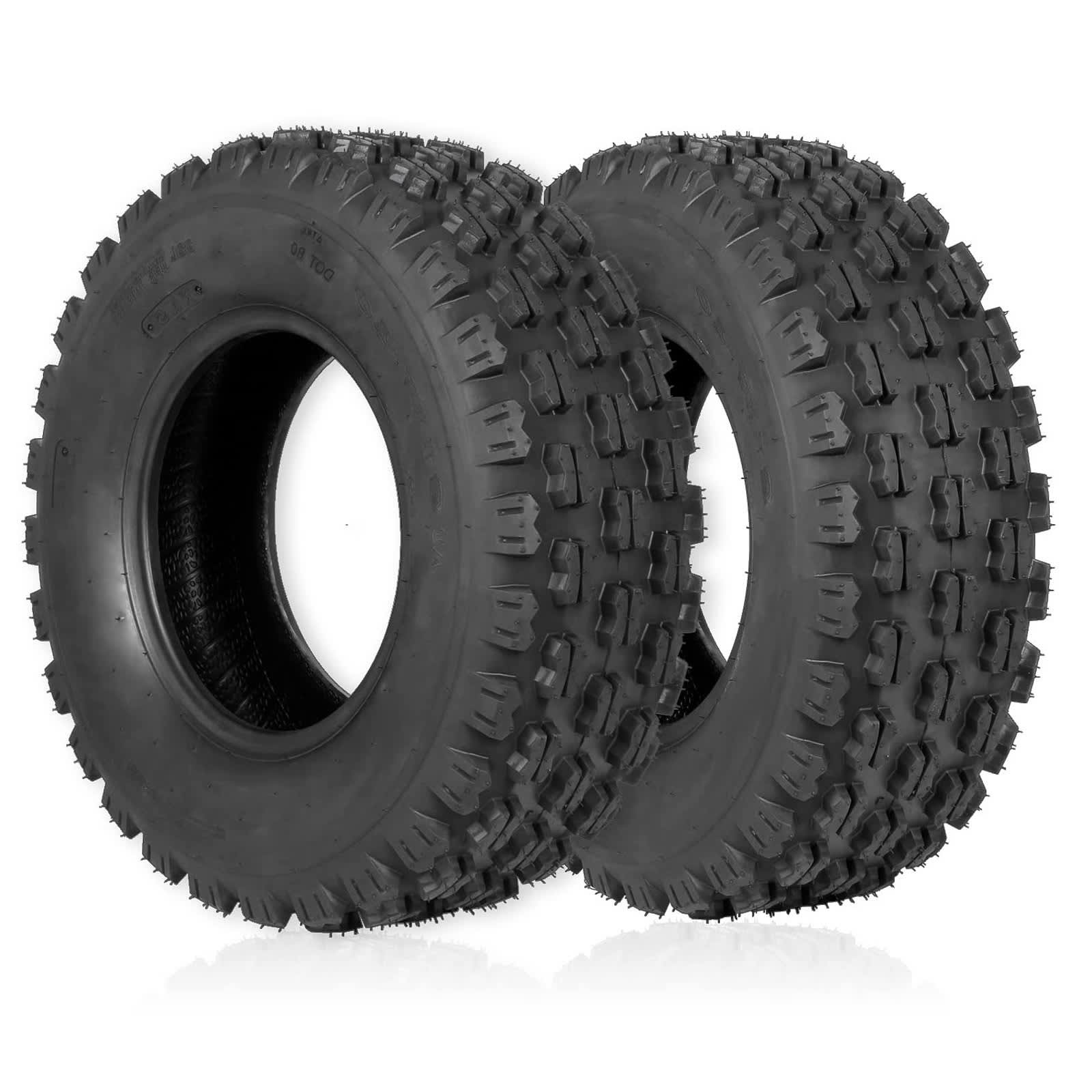 WEIZE TEG-0935 21x7-10 ATV UTV Front Tire 4PR for All-Terrain Vehicle Set of 2