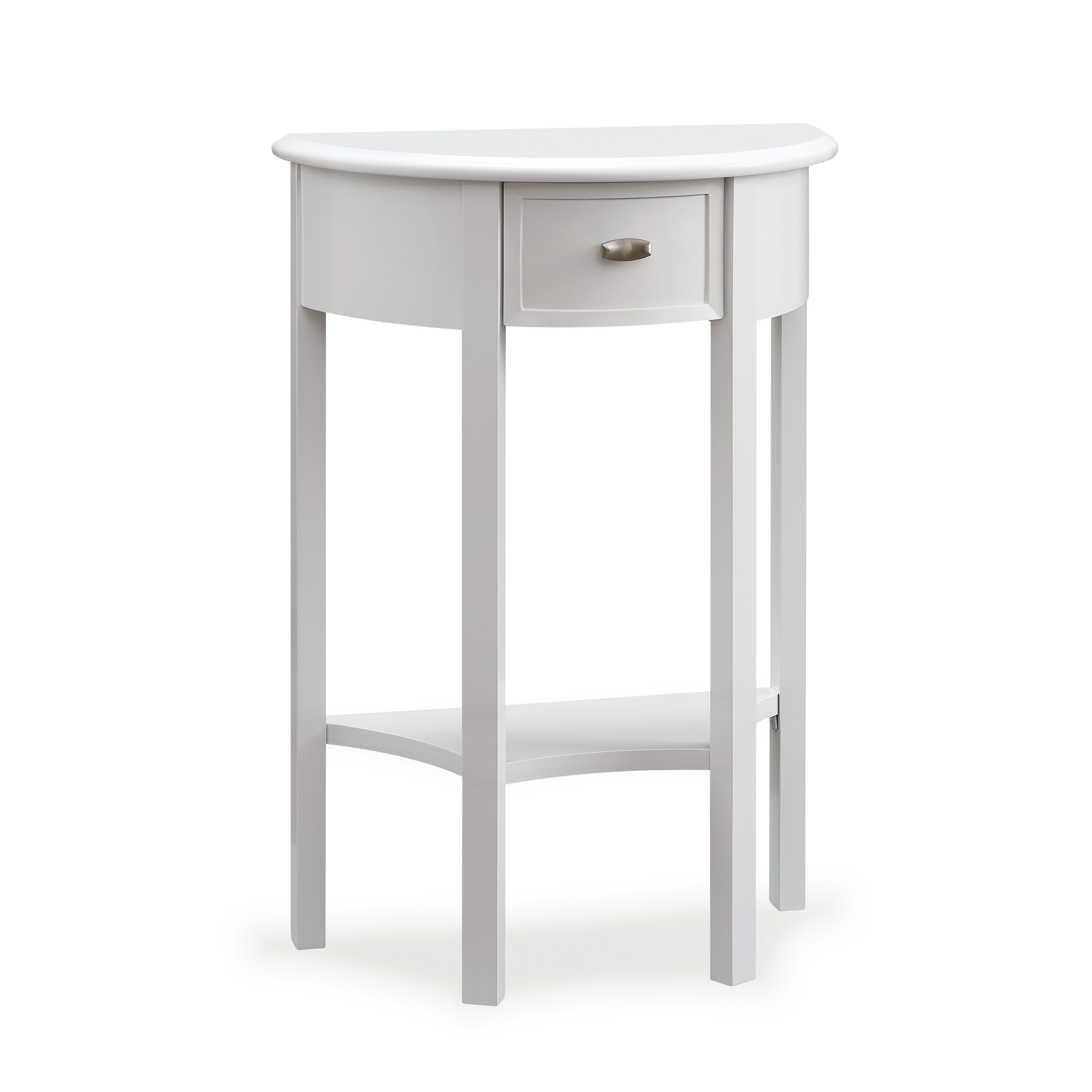 Leick Home 9030-WT Favorite finds Farmhouse Cottage white Console table