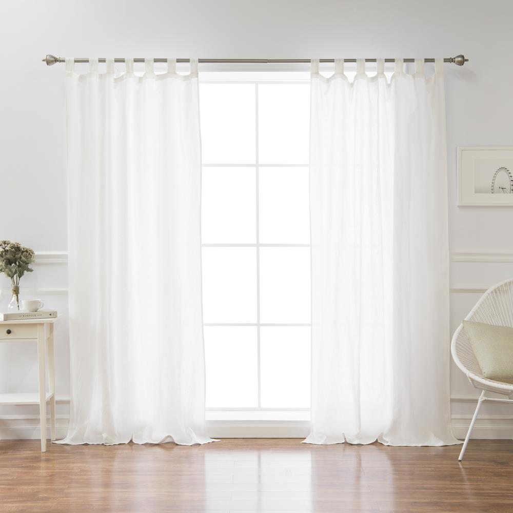 Linen Semi-sheer Curtains & Drapes at Lowes.com