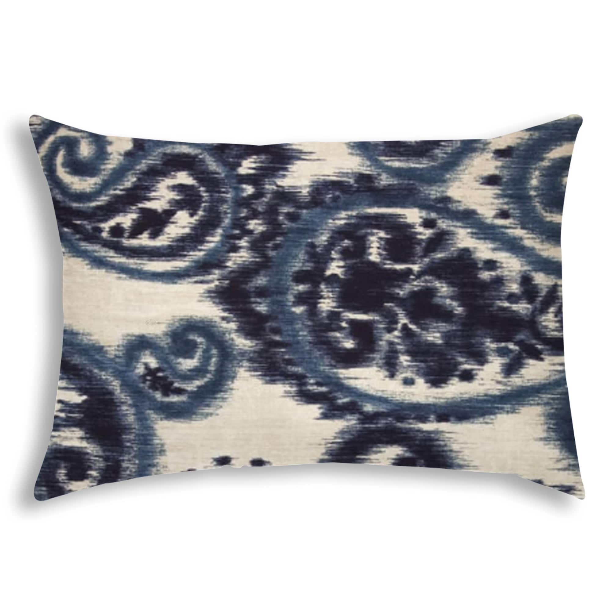 Blue Flower Aldith Square Throw Pillow – The Well Appointed House