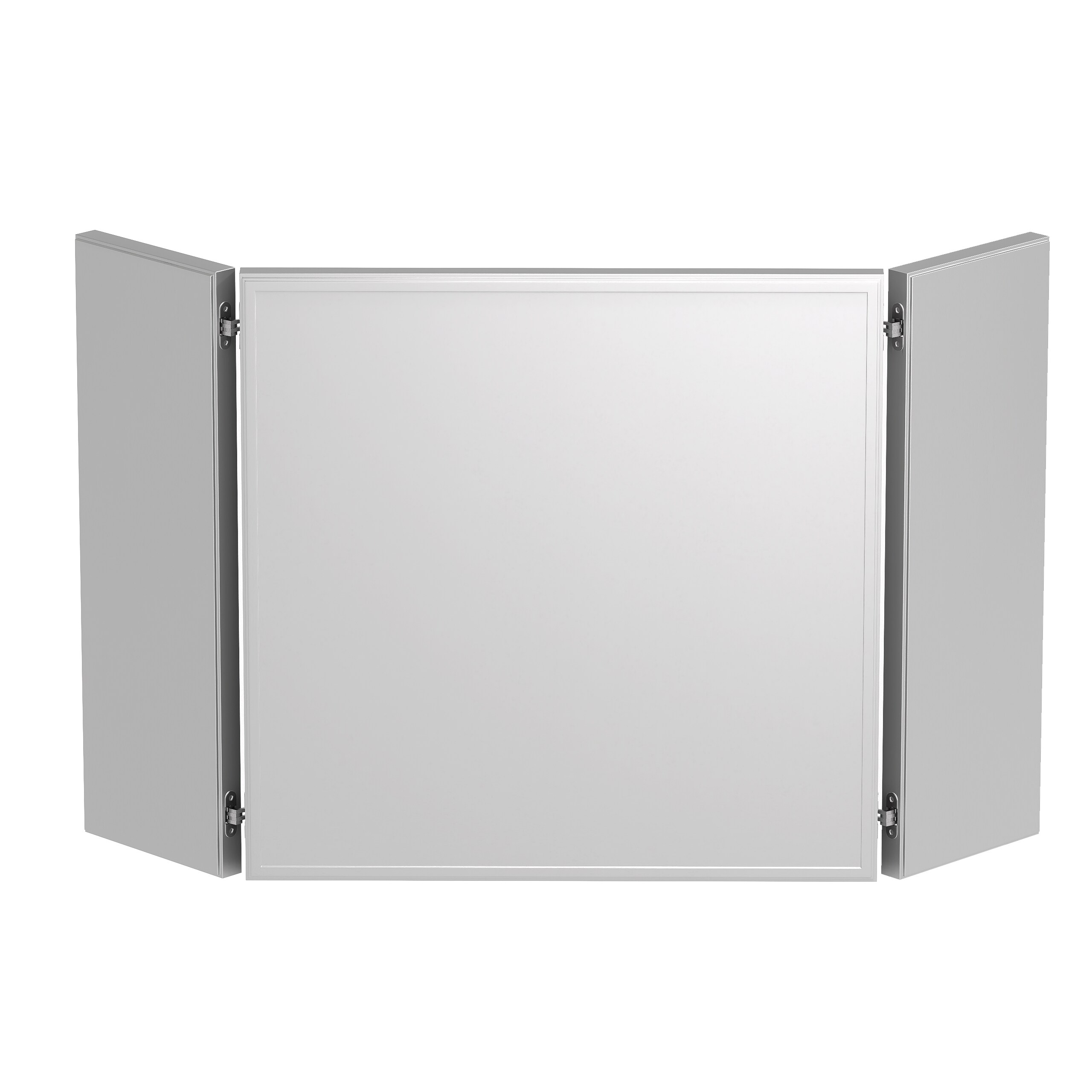 WELLFOR TO-EM-BV30WHBK Framed-Bath-Mirrors - View #19