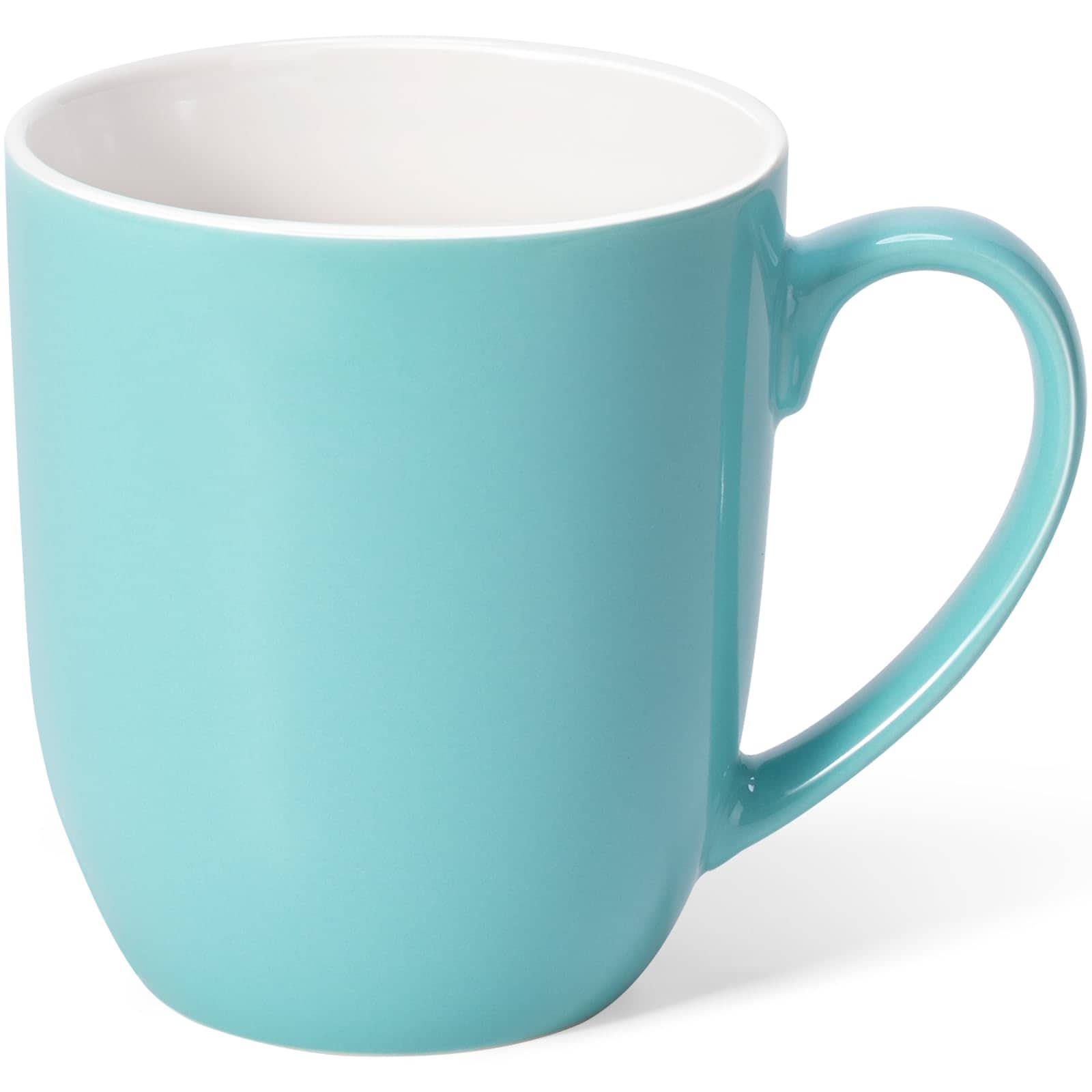 Aoibox  16 oz Chip Resistant Blue Stoneware Coffee Mug with Handle Microwave and Dishwasher Safe